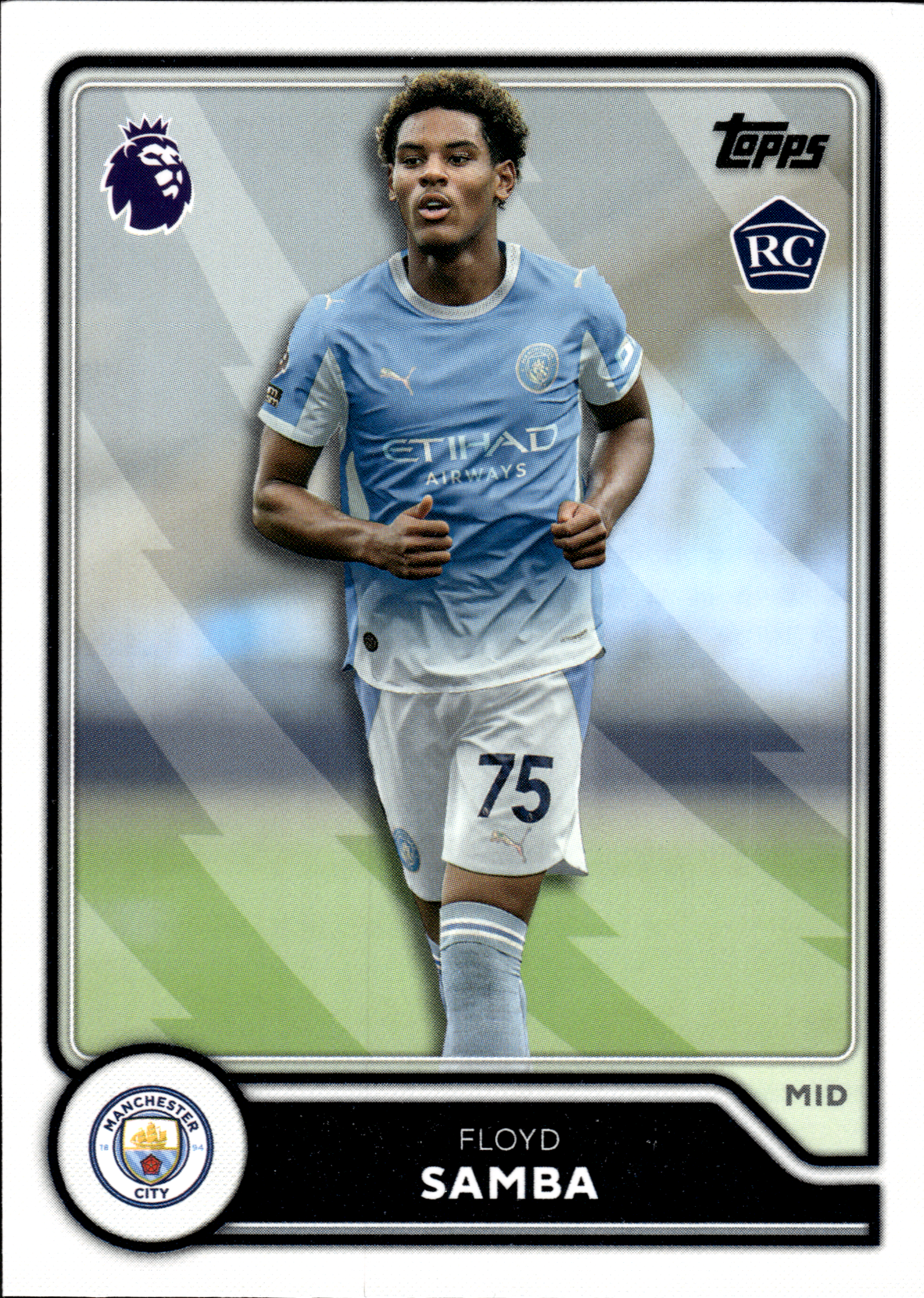 Floyd Samba - Topps Flagship Premier League Base Set 2026-27, Nr. 179 – Rookie Card