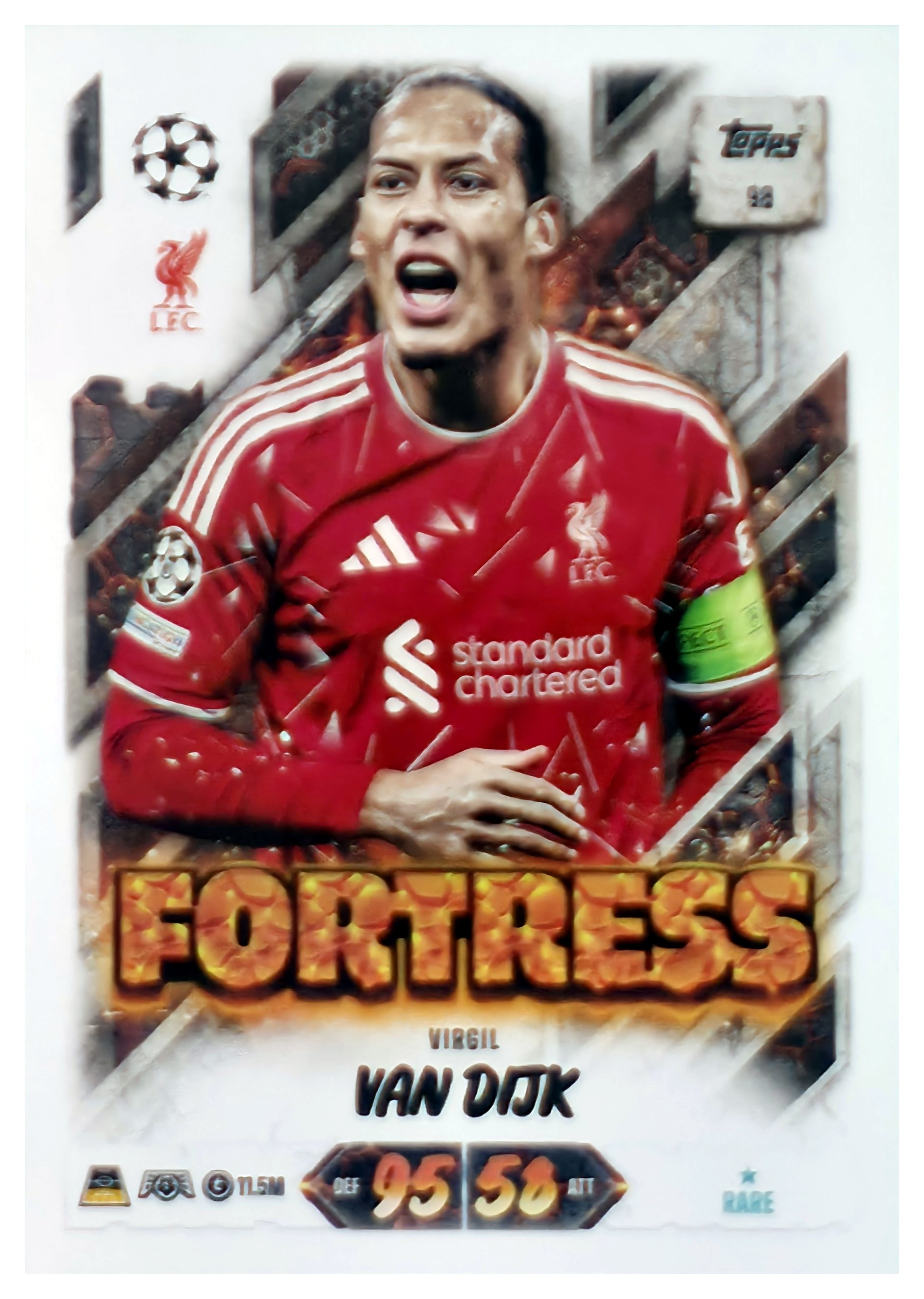 Virgil van Dijk - Topps Match Attax UEFA Club Competitions Fortress 2026-27, Nr. 98 (Art.-Nr. SG107599)