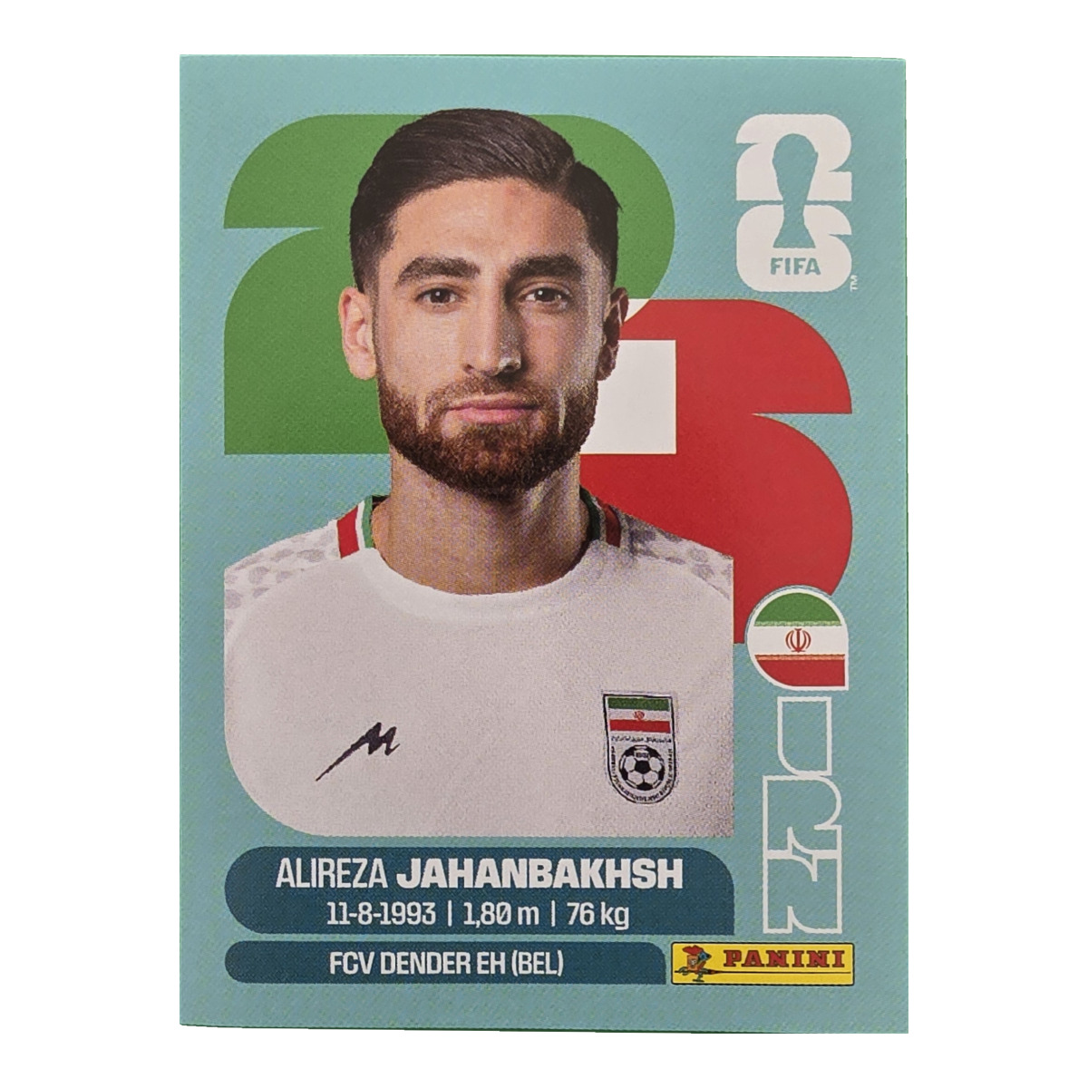 Alireza Jahanbakhsh - Iran, FIFA WM 2026, Nr. IRN19