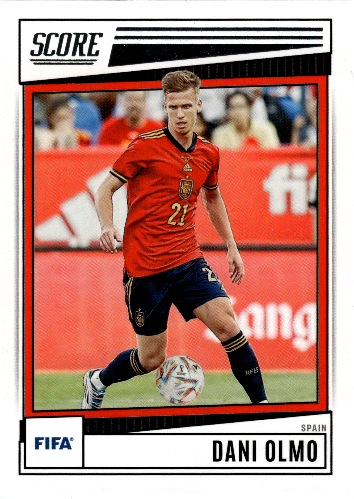 Dani Olmo - Panini Score FIFA Base Set 2022-23, Nr. 157 (Art.-Nr. SG102909)