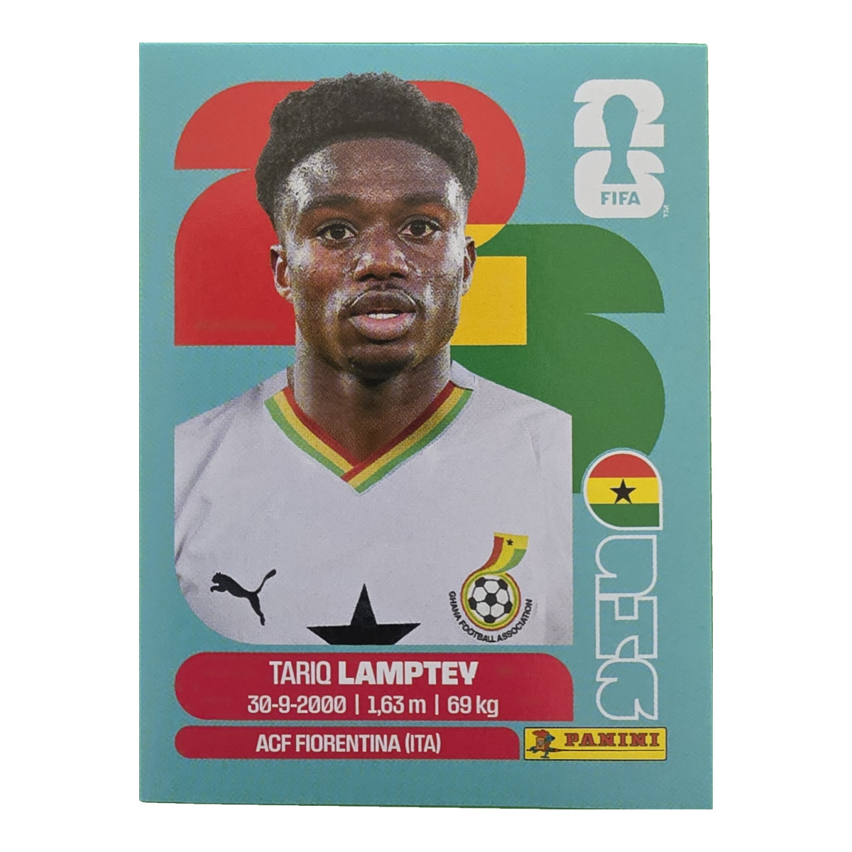Tariq Lamptey - Ghana, FIFA WM 2026, Nr. GHA3