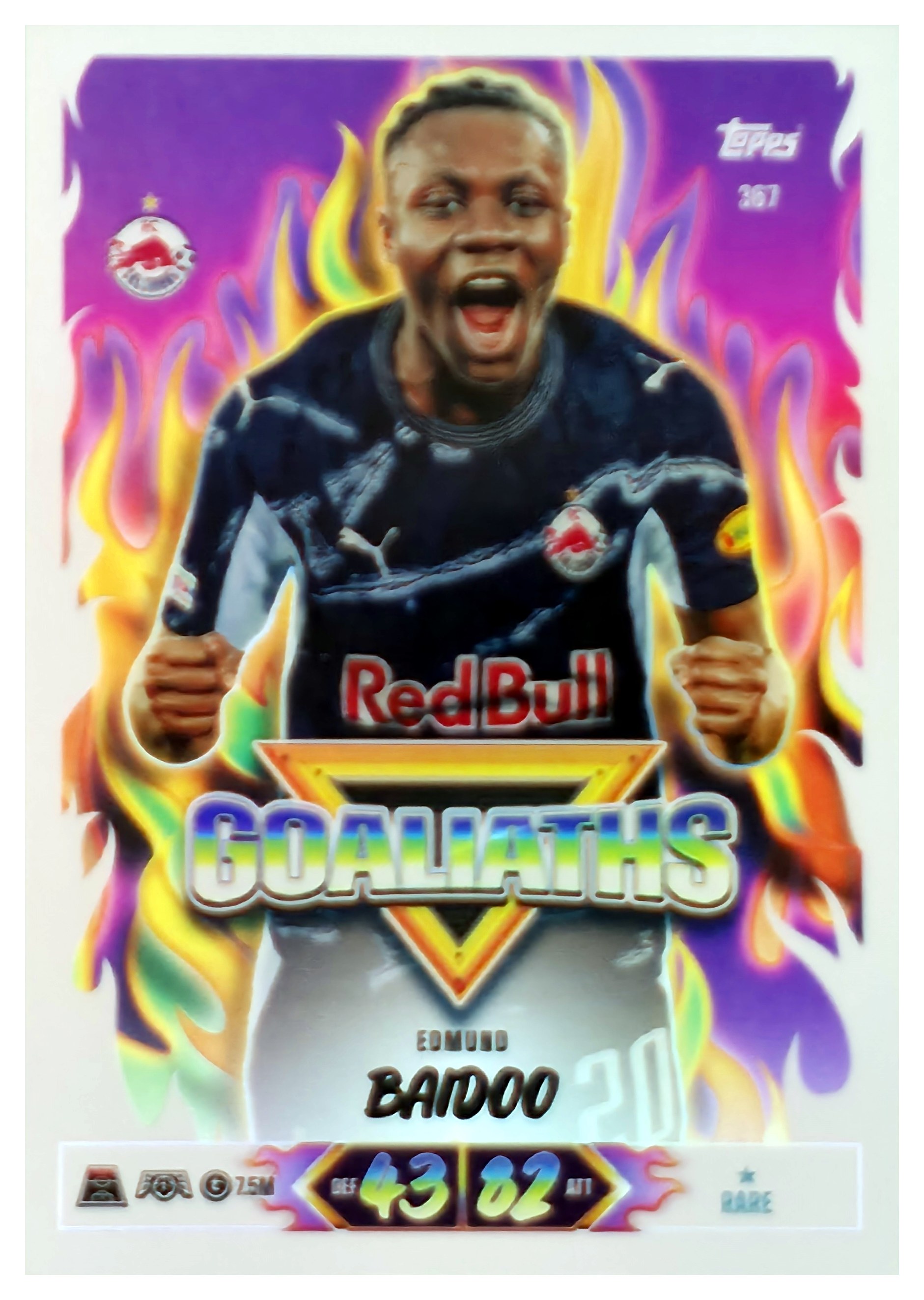 Edmund Baidoo - Topps Match Attax UEFA Club Competitions Goaliaths 2026-27, Nr. 367 (Art.-Nr. SG107627)