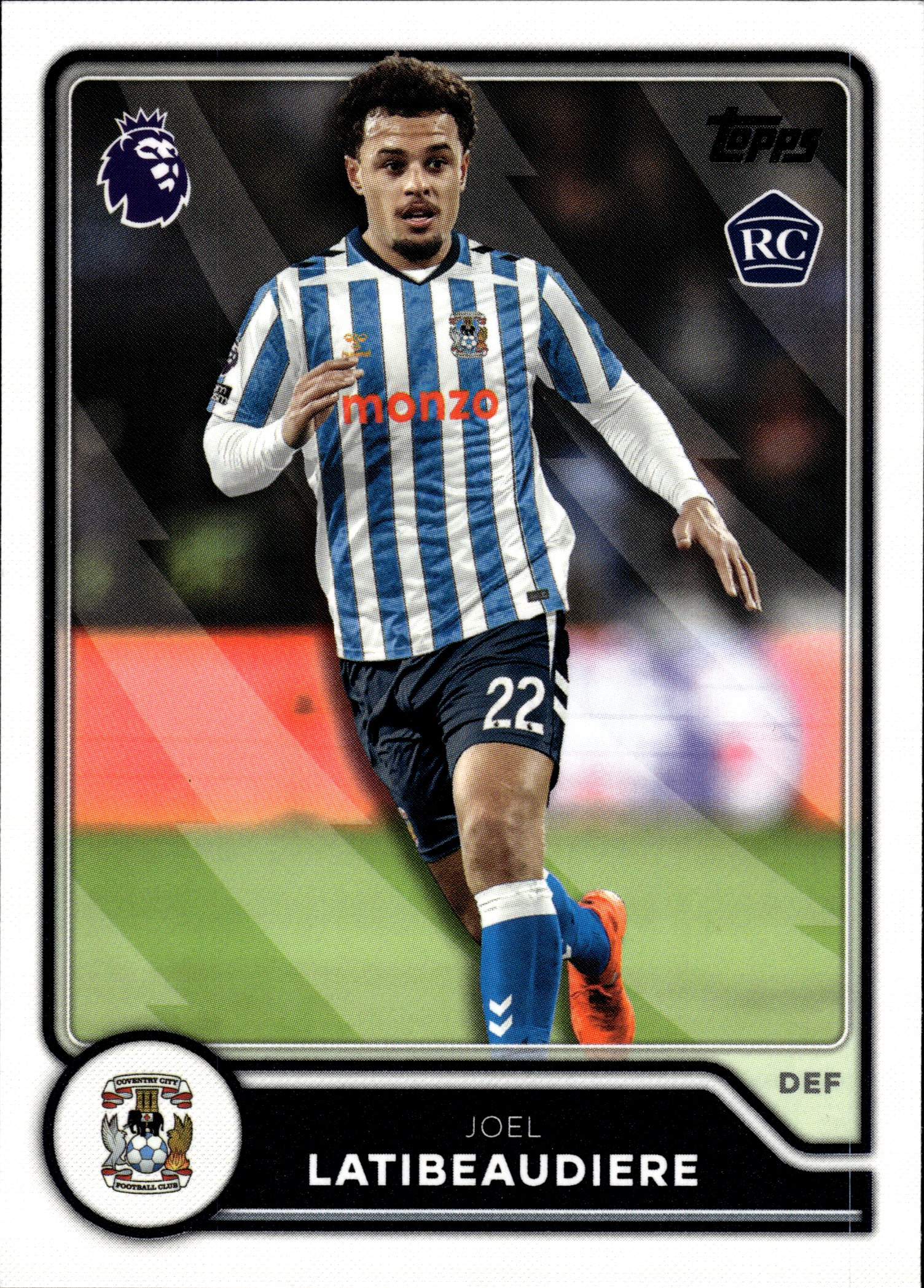 Joel Latibeaudiere - Topps Flagship Premier League Base Set 2026-27, Nr. 263 – Rookie Card (Art.-Nr. SG109876)