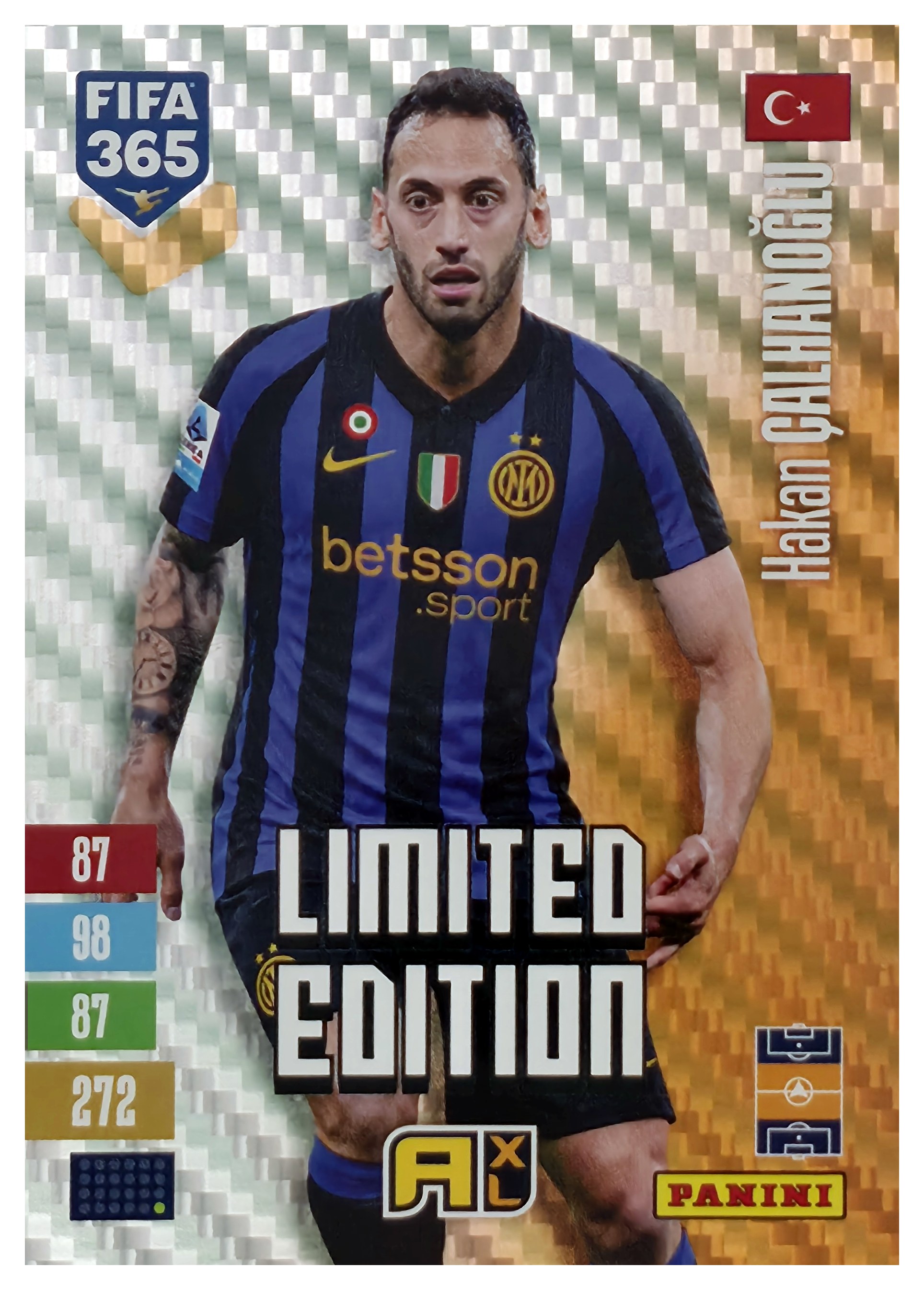 Hakan Çalhanoğlu - Panini Adrenalyn XL FIFA 365 Limited Edition 2026-27 (Insert)