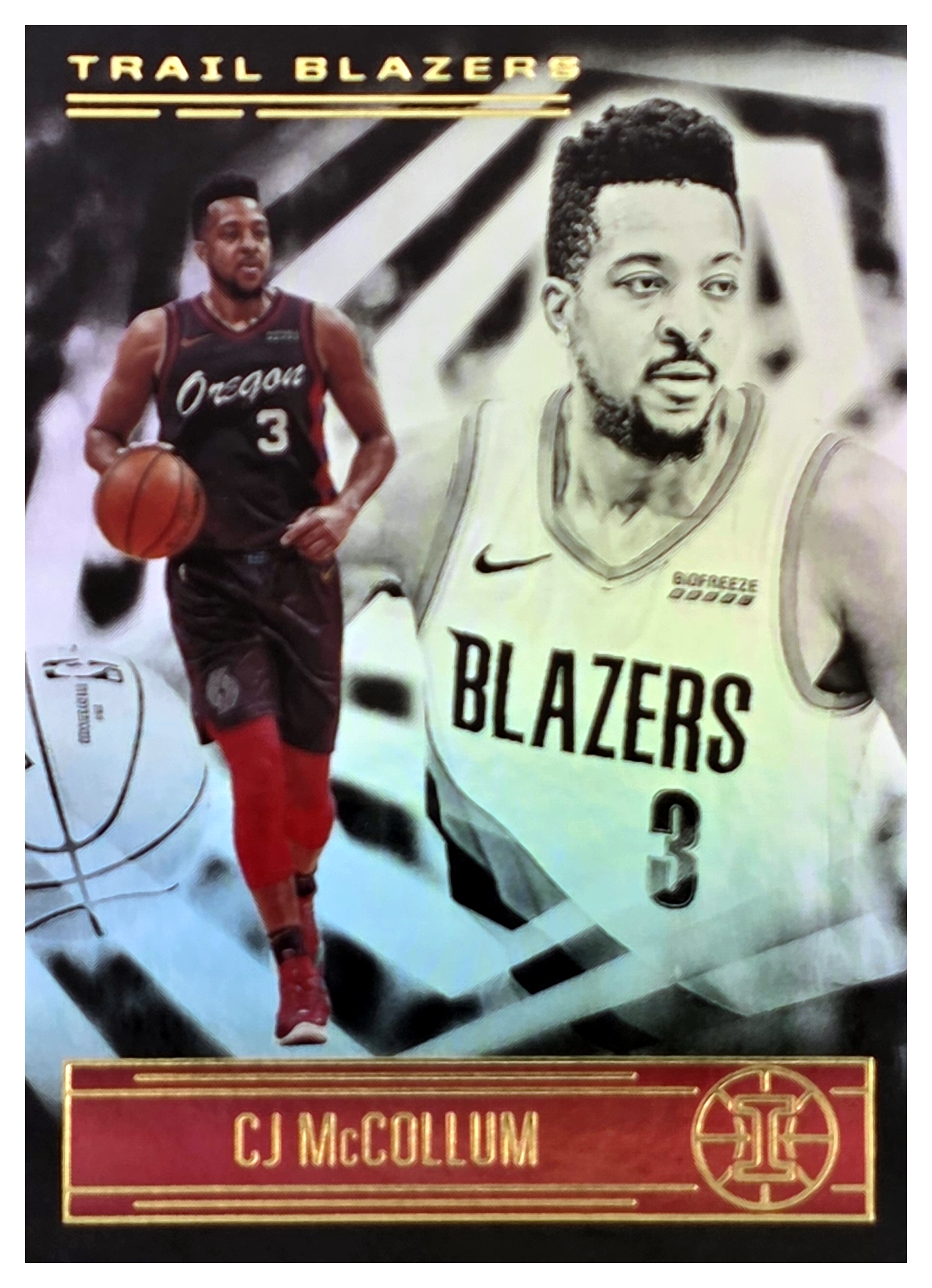 CJ McCollum - Panini Illusions Base Set 2020-21, Nr. 121 (Art.-Nr. SG104256)