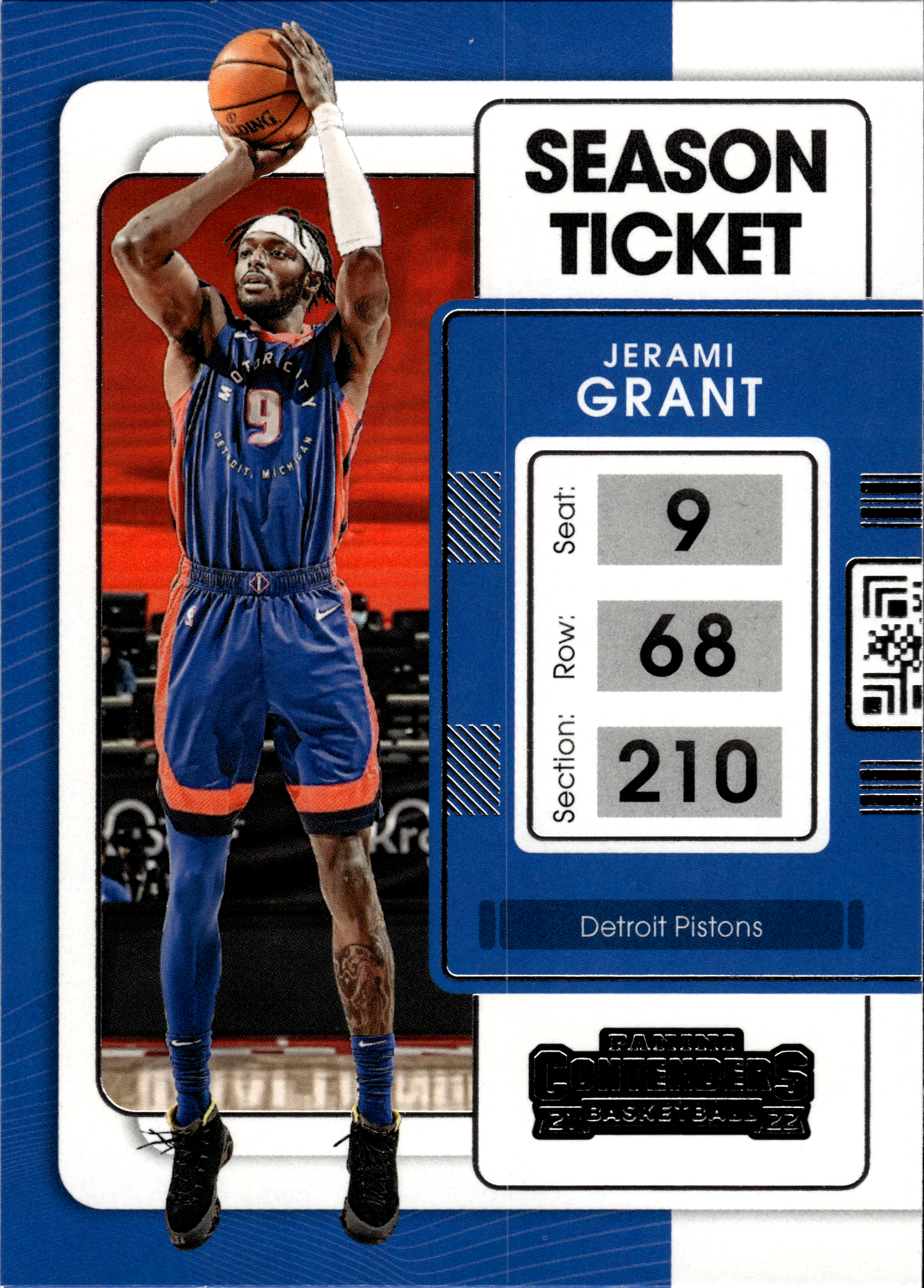 Jerami Grant - Panini Contenders Season Ticket 2021-22, Nr. 88 (Art.-Nr. SG103653)