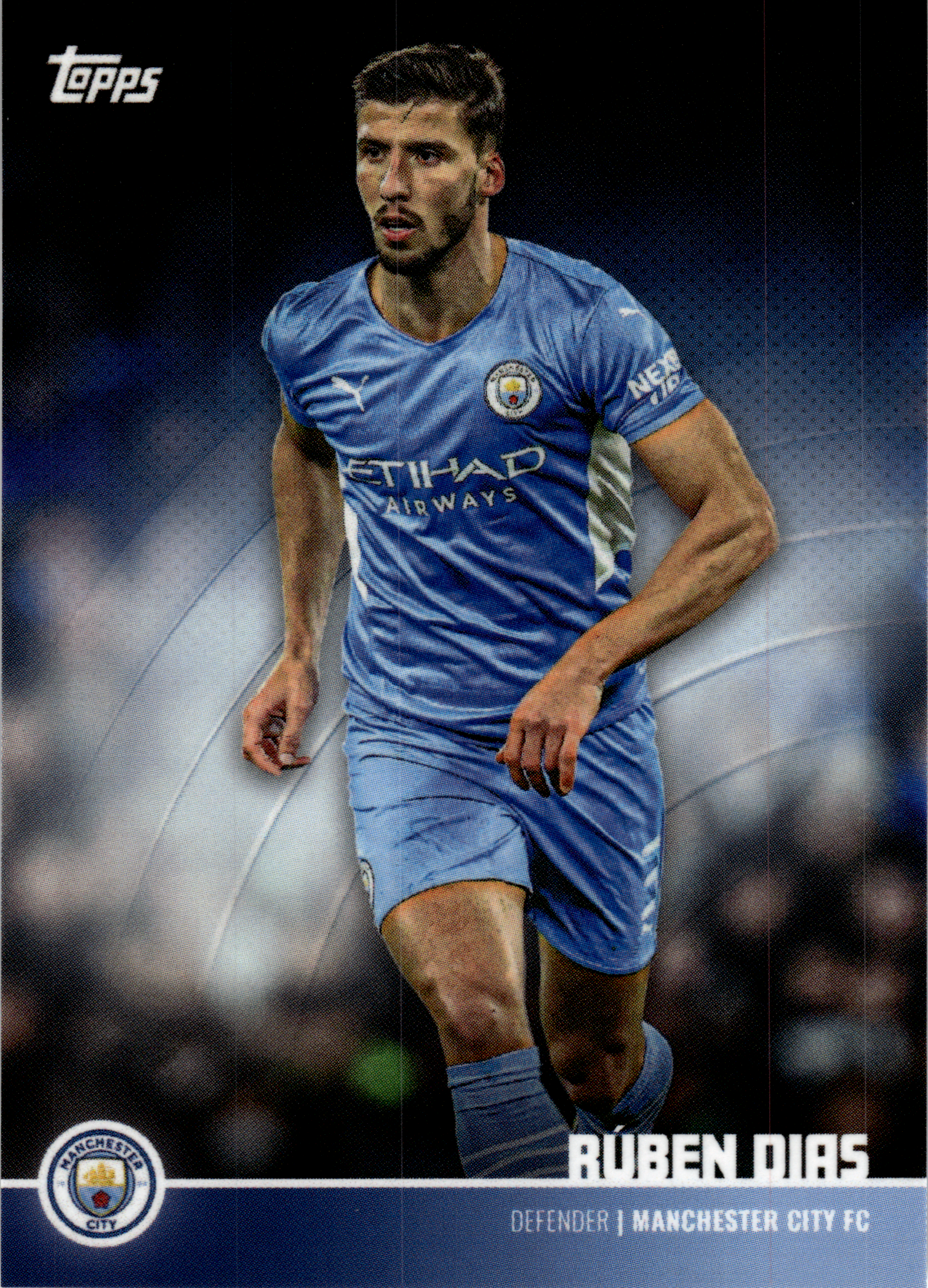 Rúben Dias - Topps Manchester City Team Set Base Set 2021-22 (Art.-Nr. SG106337)
