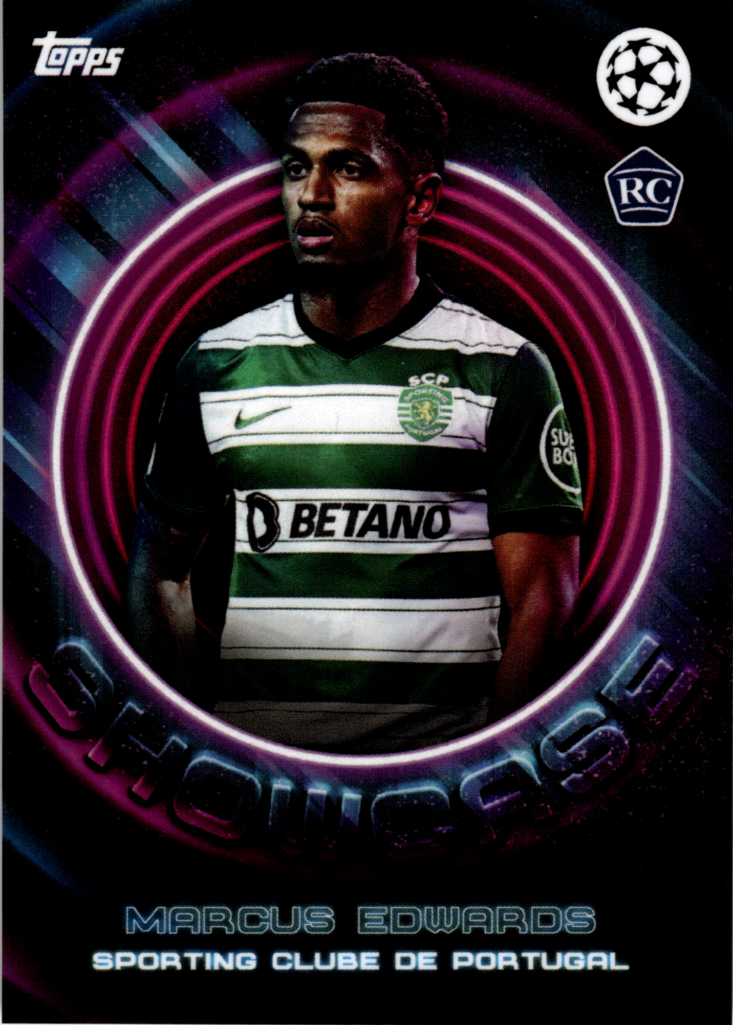 Marcus Edwards - Topps UEFA Club Competitions Showcase 2023-24 (Art.-Nr. SG102917)