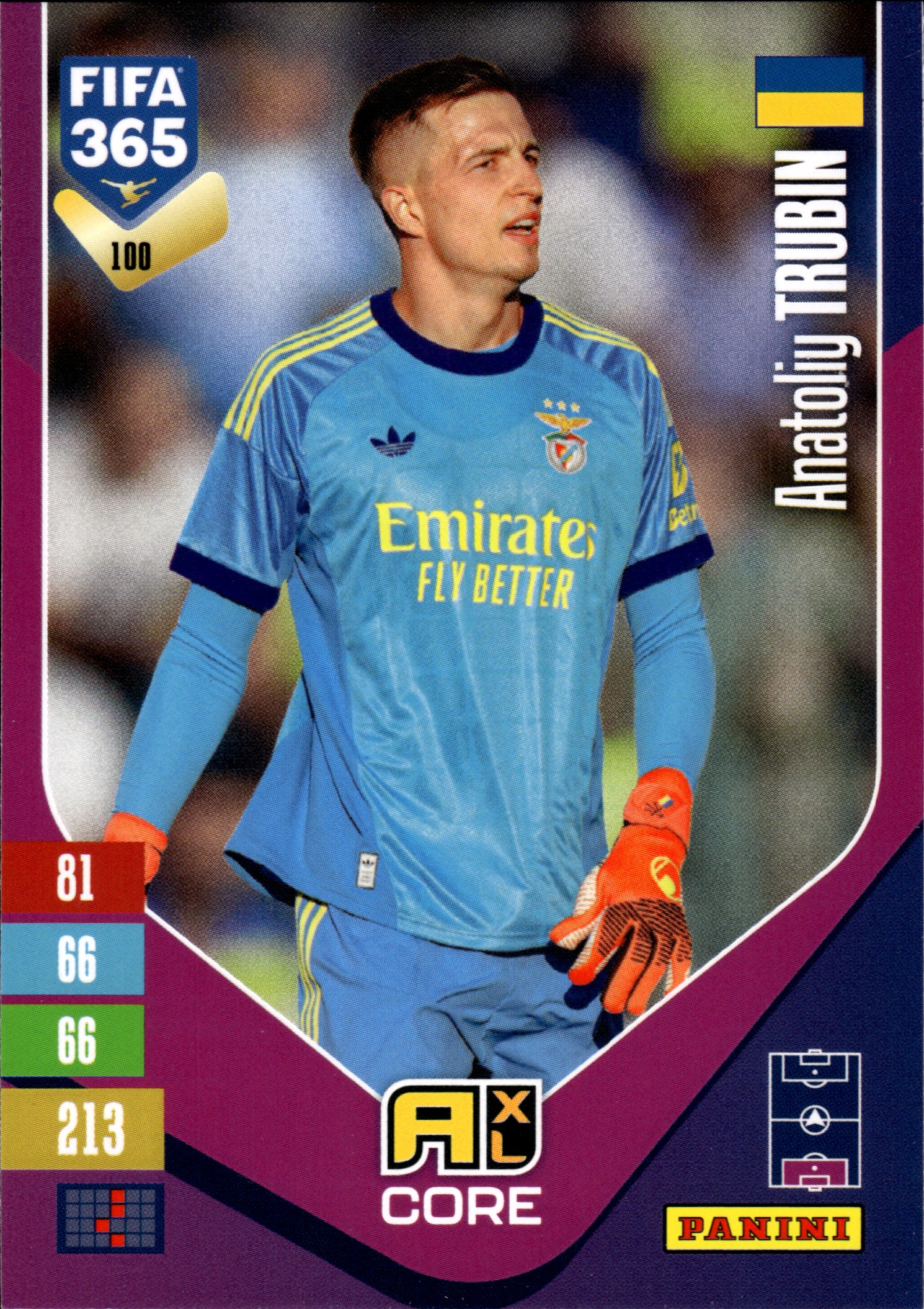 Anatoliy Trubin - Panini Adrenalyn XL FIFA 365 Base Set 2026-27, Nr. 100 (Art.-Nr. SG110208)