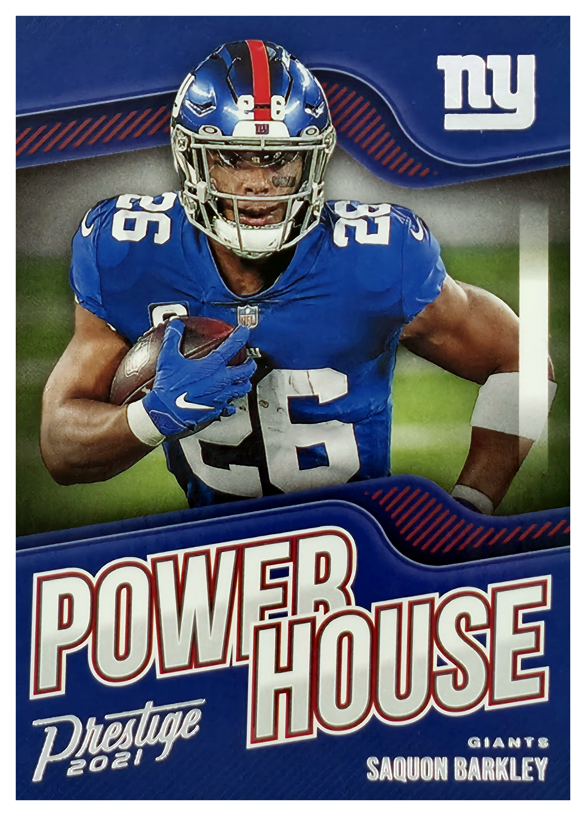 Saquon Barkley - Panini Prestige Power House 2021, Nr. PH-SB – Insert (Art.-Nr. SG106655)
