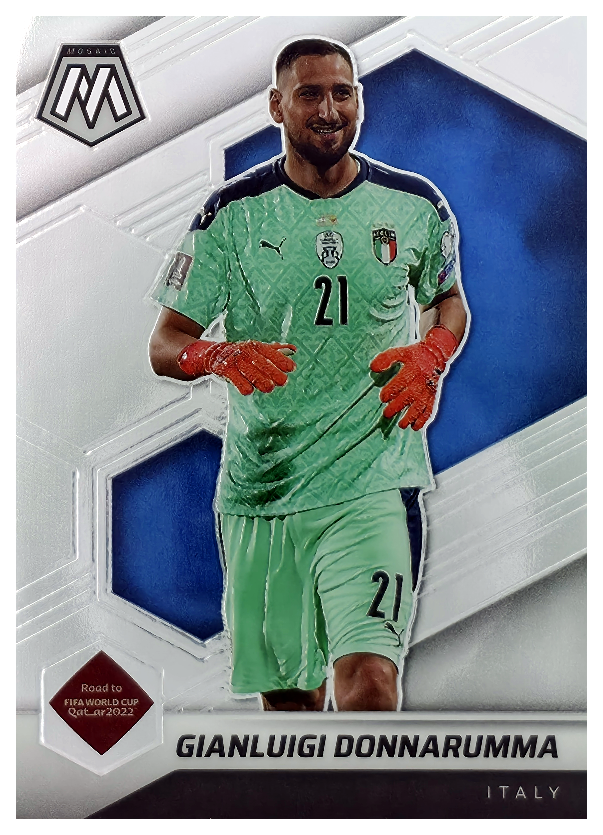 Gianluigi Donnarumma - Panini Mosaic FIFA Road to World Cup Base Set 2021-22, Nr. 25 (Art.-Nr. SG105991)