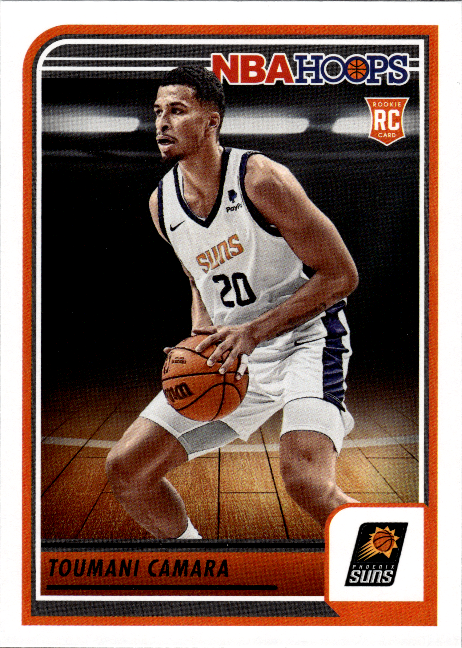 Toumani Camara - Panini Hoops Base Set 2023-24, Nr. 231 – Rookie Card