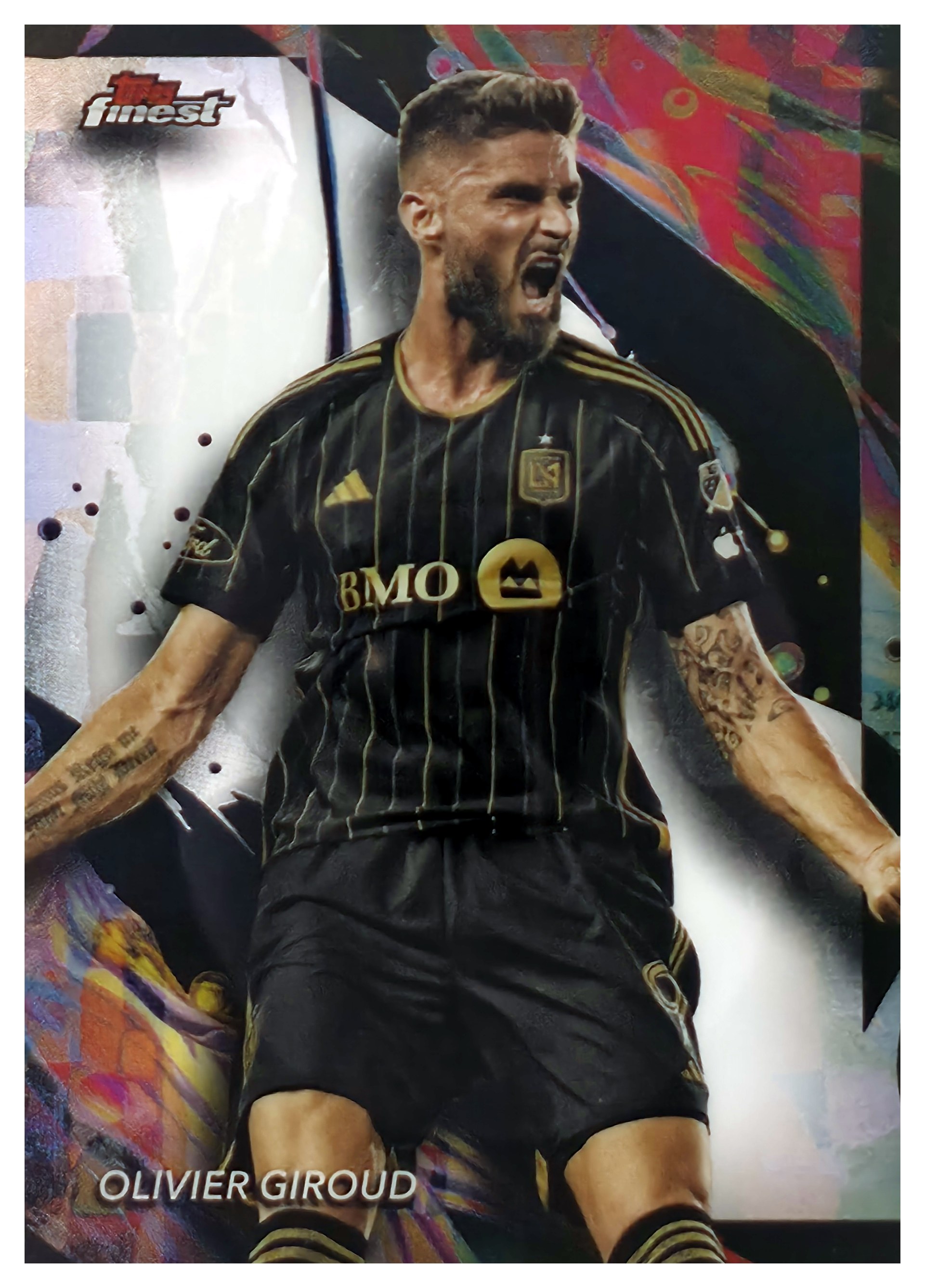 Olivier Giroud - Topps Finest MLS Base Set 2024, Nr. 157 (Art.-Nr. SG108157)