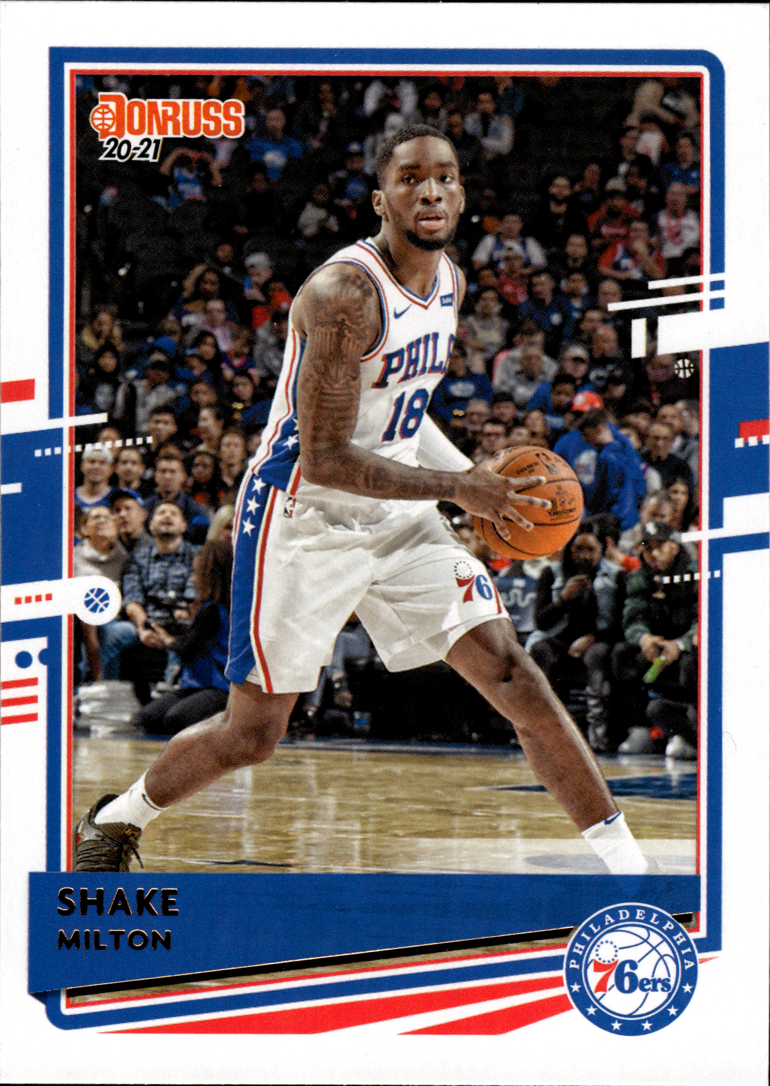 Shake Milton - Panini Donruss Base Set 2020-21, Nr. 85 (Art.-Nr. SG103233)