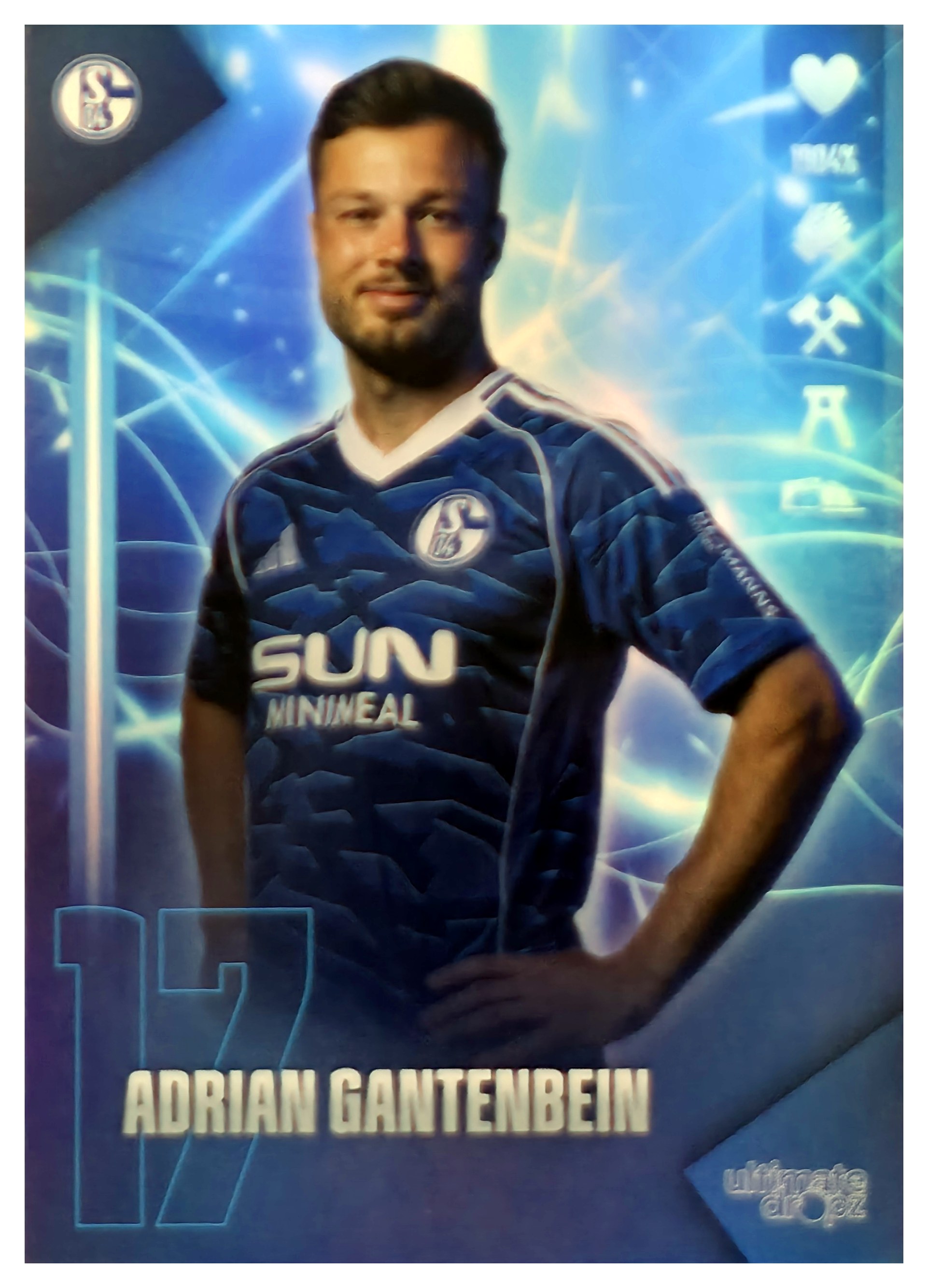 Adrian Gantenbein - Ultimate Dropz FC Schalke 04 Base Set 2025-26 (Art.-Nr. SG109053)