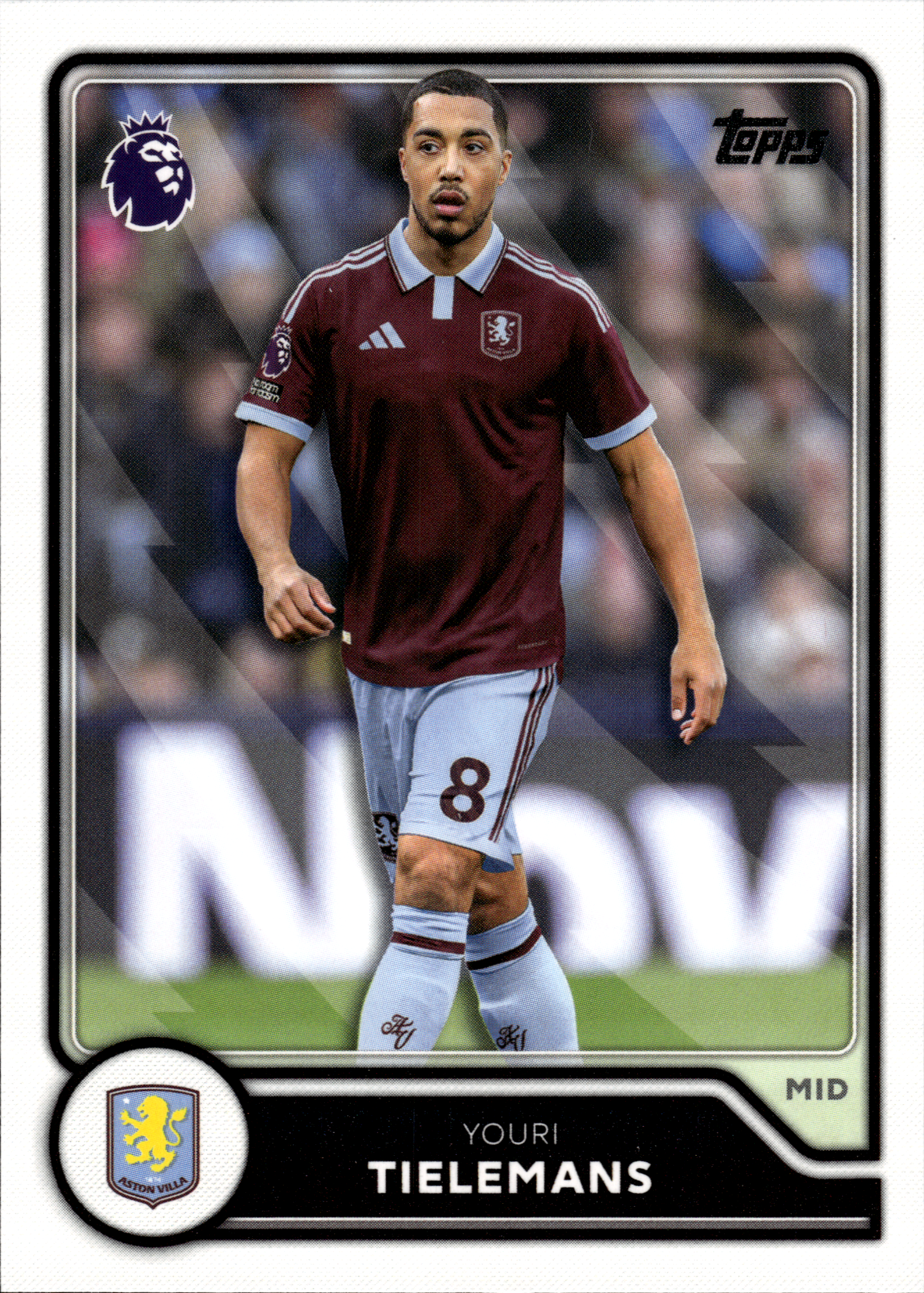 Youri Tielemans - Topps Flagship Premier League Base Set 2026-27, Nr. 42 (Art.-Nr. SG105331)