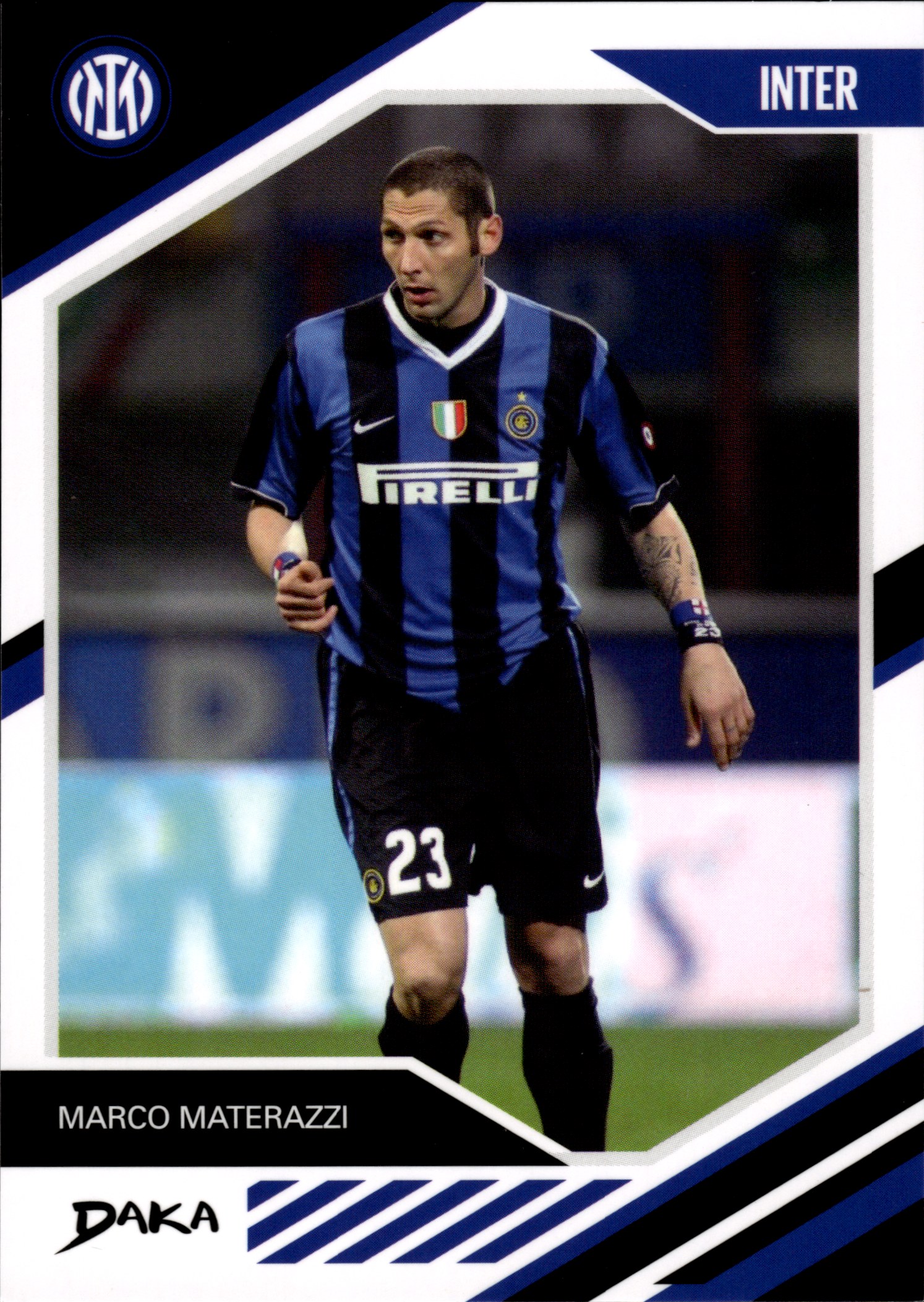 Marco Materazzi - DAKA Inter Top Audience Base Set 2025-26, Nr. IN-15-B (Art.-Nr. SG109990)