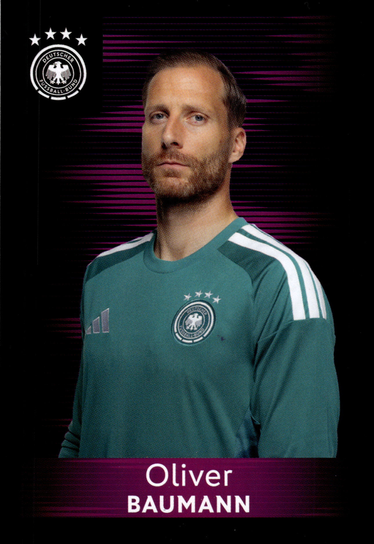 Oliver Baumann - Panini FIFA World Cup DFB-Sammelkarten 2026, Nr. 18 (Art.-Nr. SG102455)