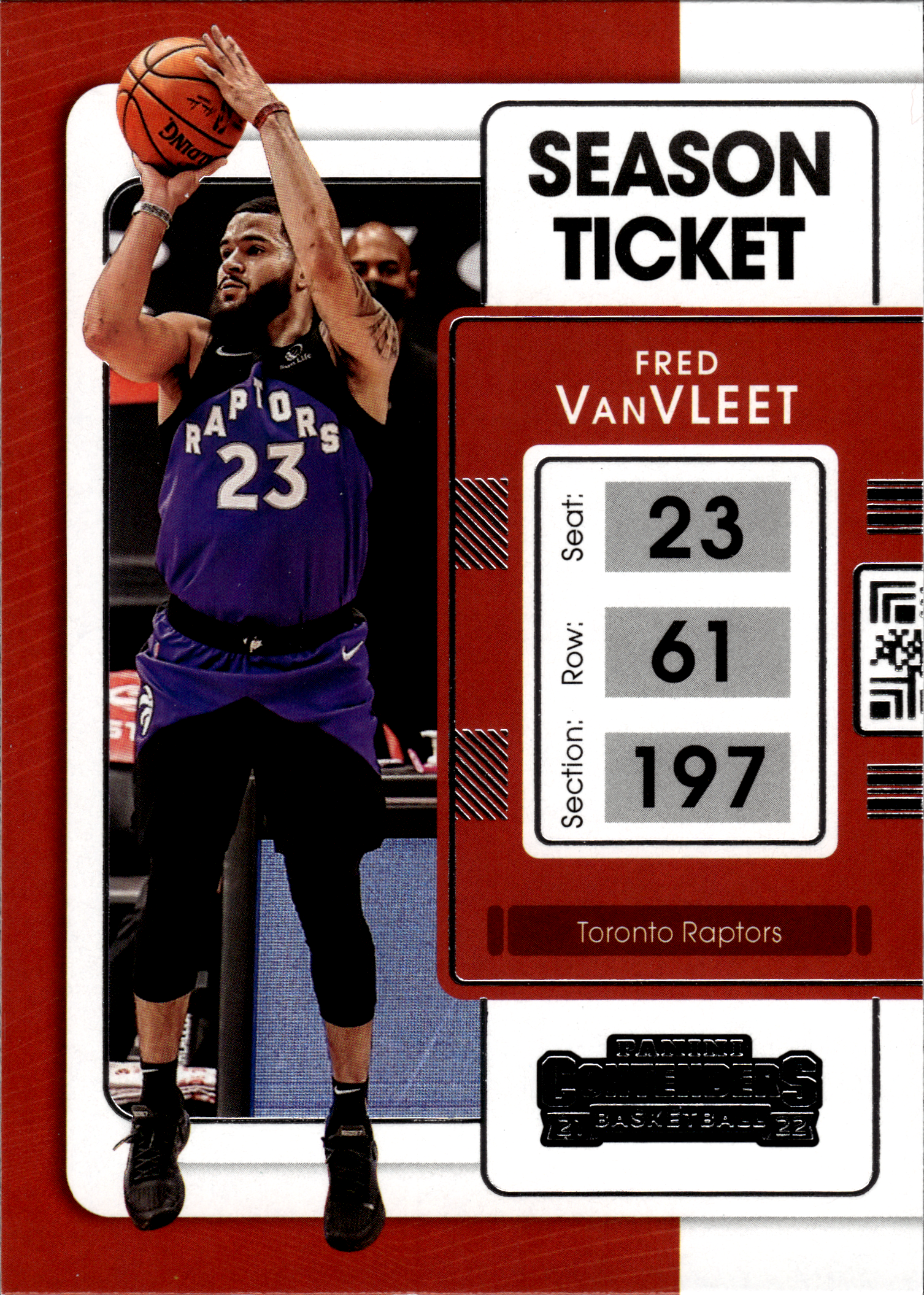 Fred VanVleet - Panini Contenders Season Ticket 2021-22, Nr. 11 (Art.-Nr. SG103724)