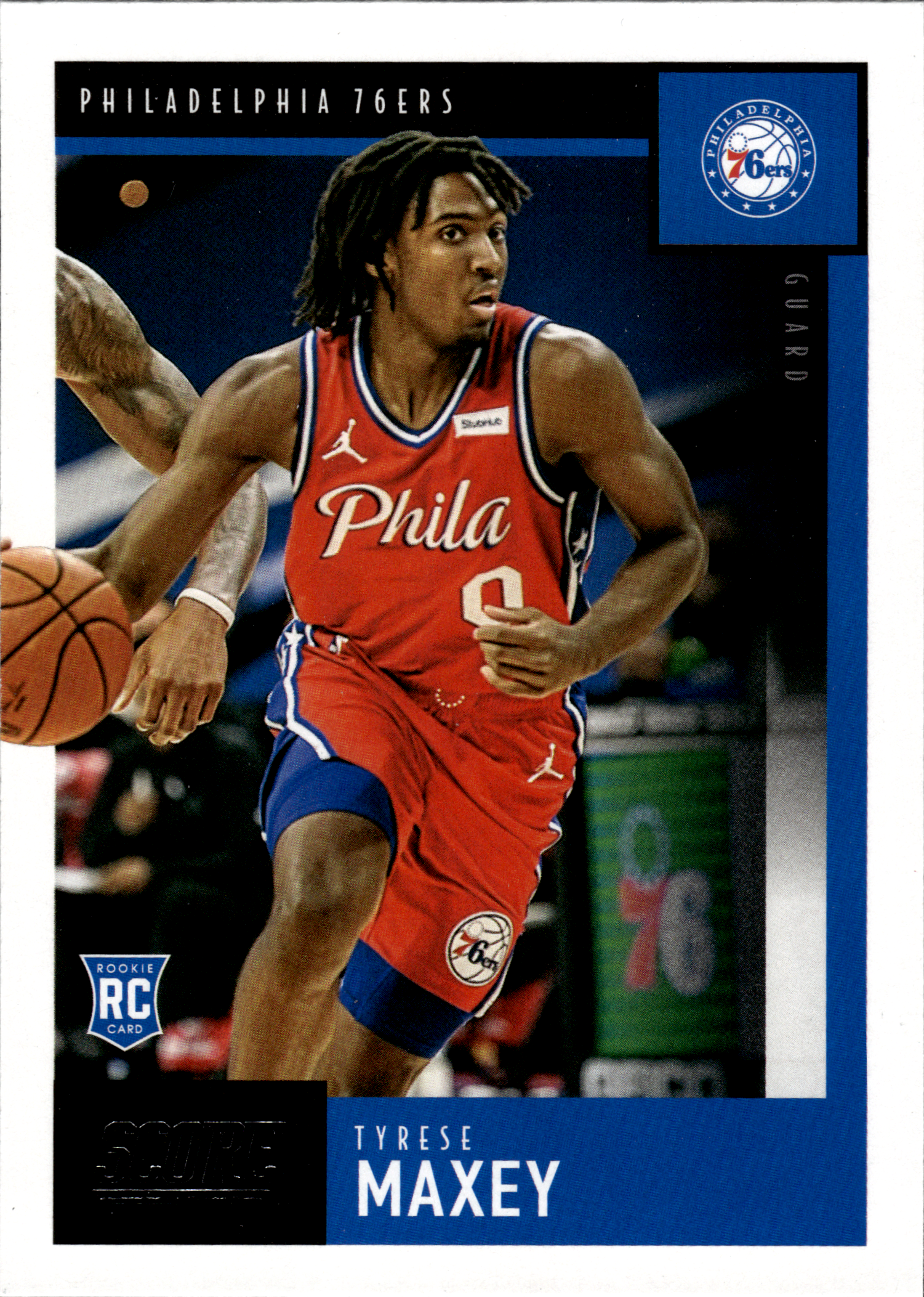 Tyrese Maxey - Panini Chronicles Base Set 2020-21, Nr. 603 – Rookie Card (Art.-Nr. SG103793)