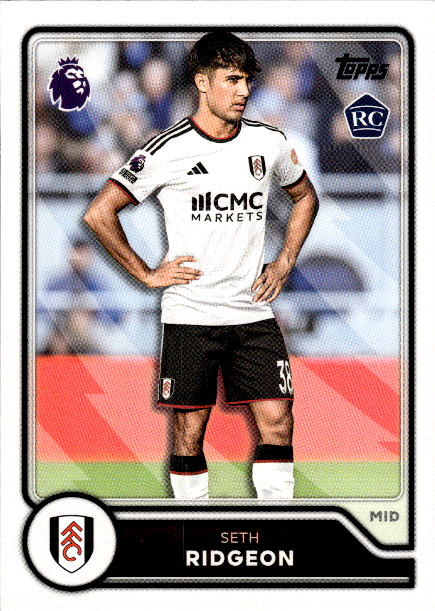 Seth Ridgeon - Topps Flagship Premier League Base Set 2026-27, Nr. 141 – Rookie Card (Art.-Nr. SG104670)