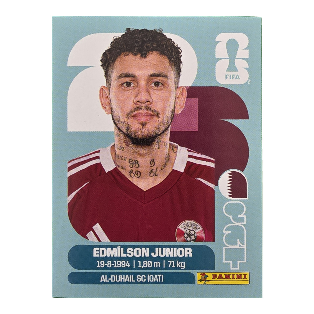 Edmilson Junior - Katar, FIFA WM 2026, Nr. QAT17