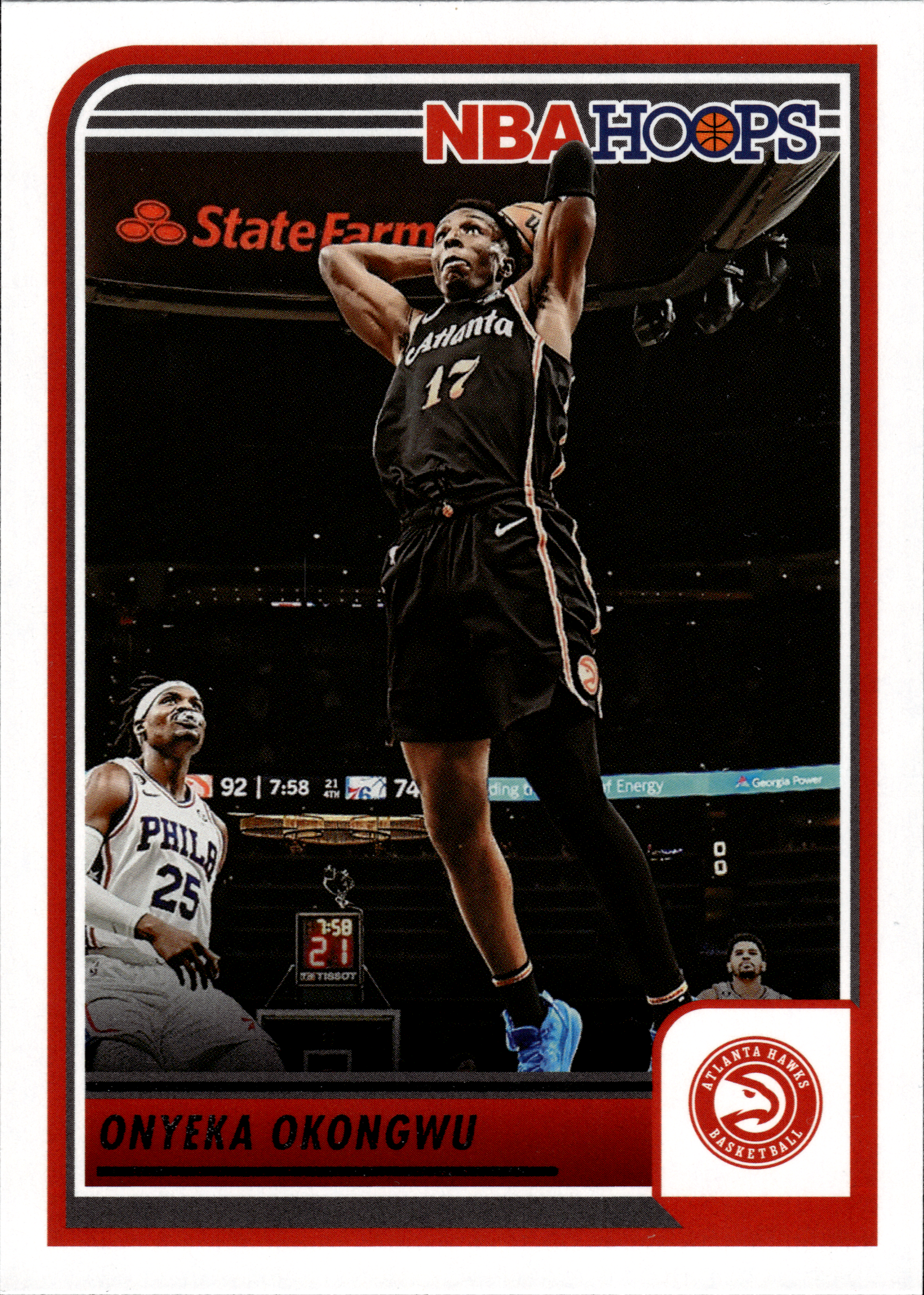 Onyeka Okongwu - Panini Hoops Base Set 2023-24, Nr. 165 (Art.-Nr. SG103501)