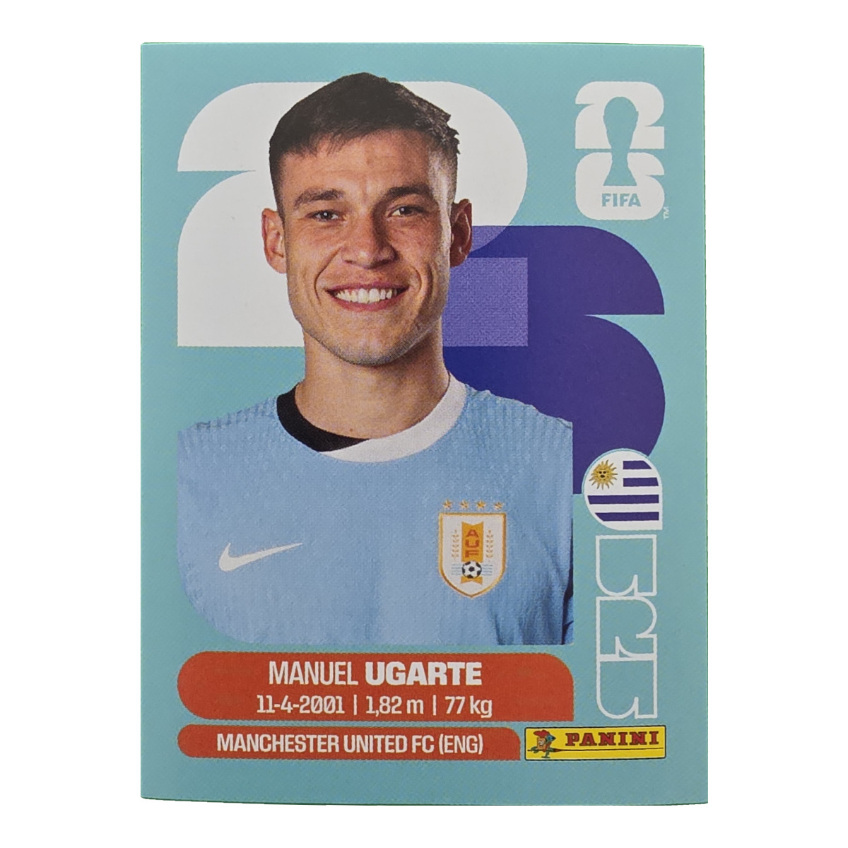 Manuel Ugarte - Uruguay, FIFA WM 2026, Nr. URU14