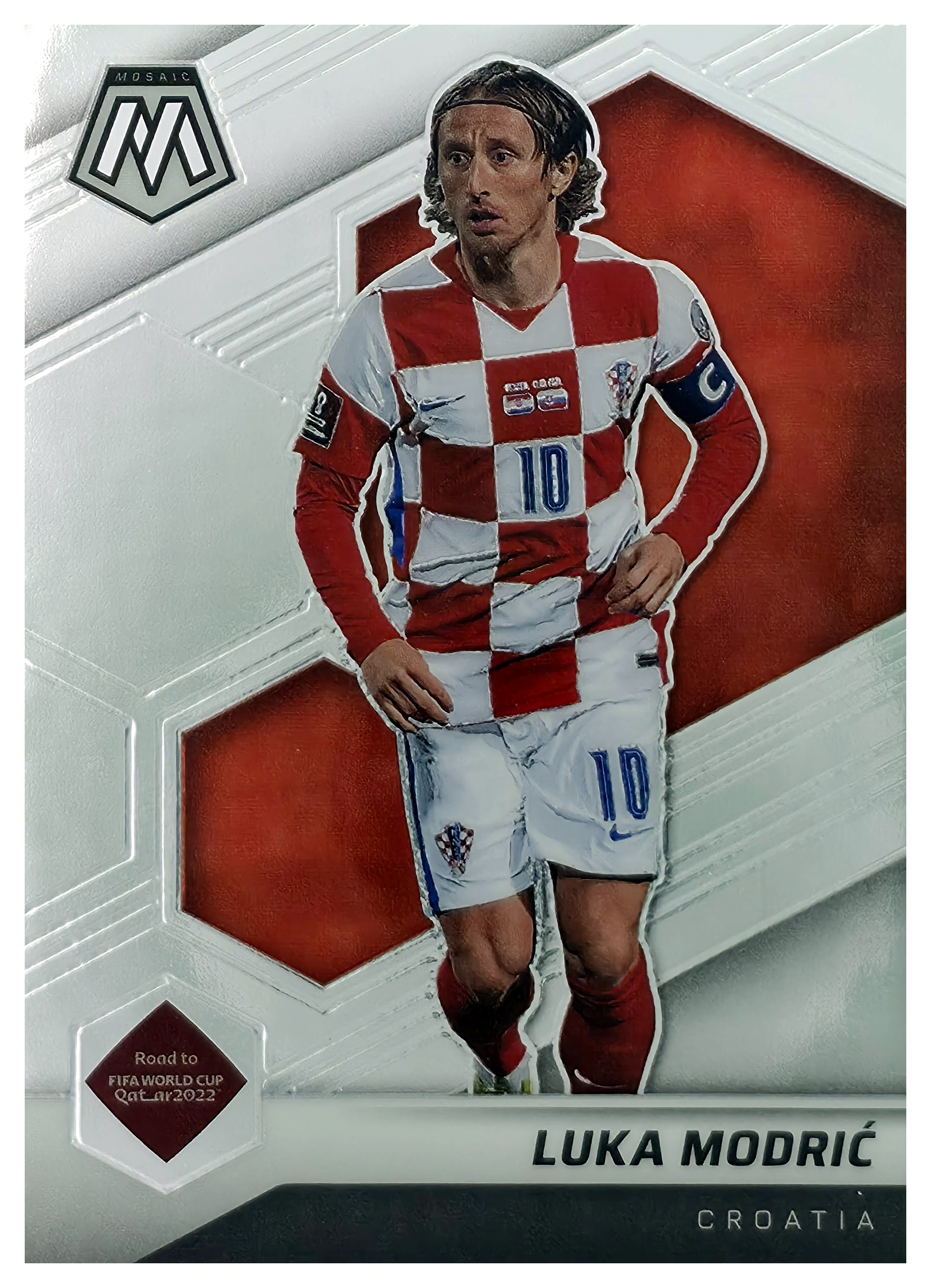 Luka Modrić - Panini Mosaic FIFA Road to World Cup Base Set 2021-22, Nr. 195 (Art.-Nr. SG105952)