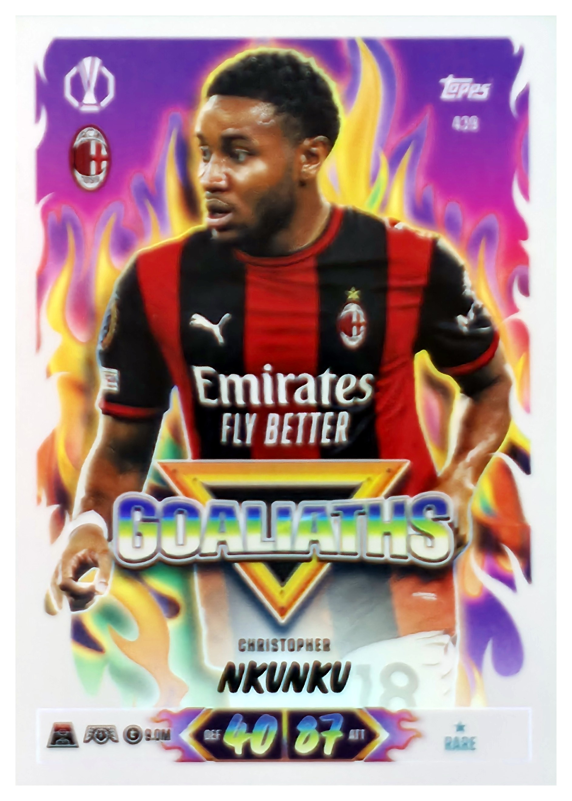 Christopher Nkunku - Topps Match Attax UEFA Club Competitions Goaliaths 2026-27, Nr. 439 (Art.-Nr. SG107617)