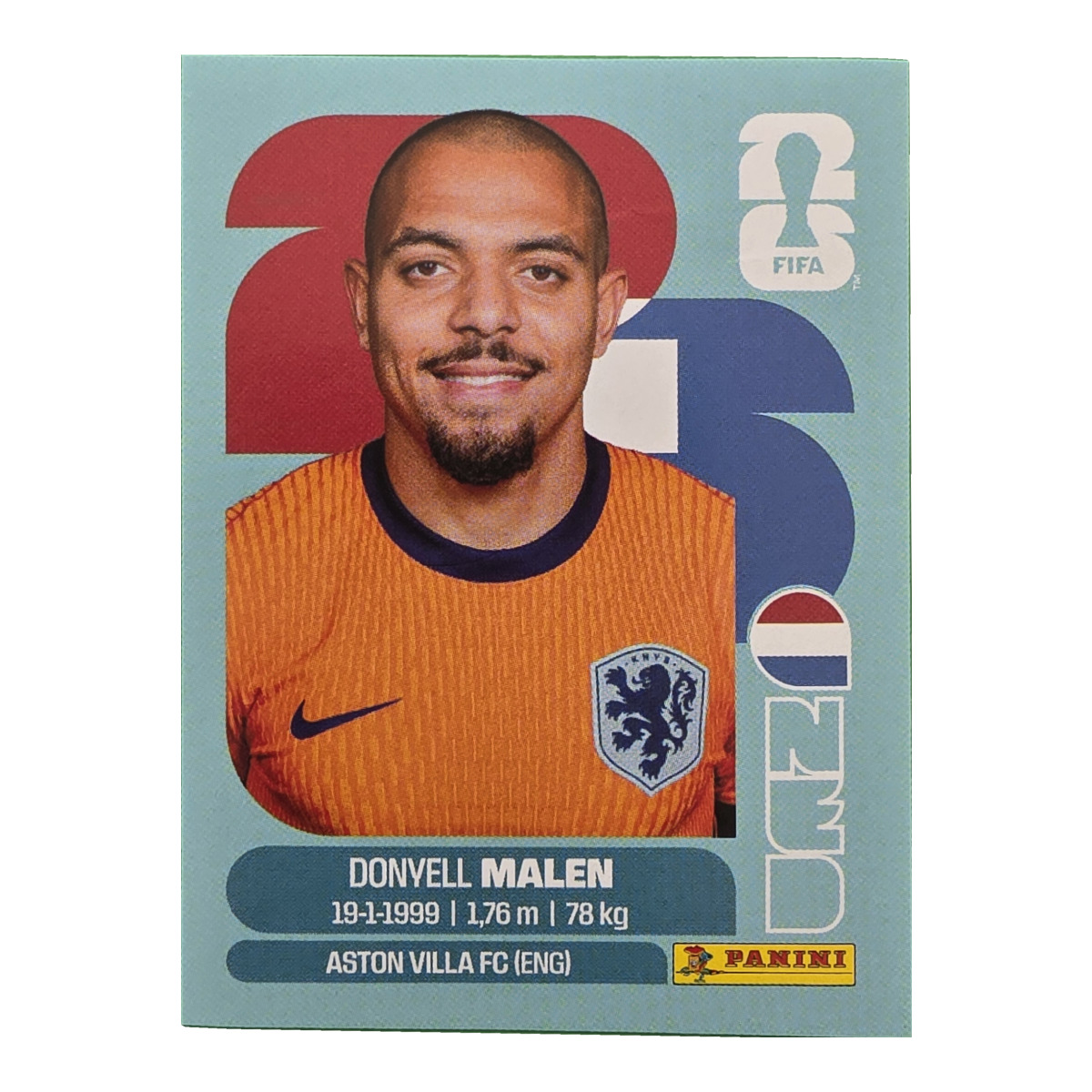 Donyell Malen - Niederlande, FIFA WM 2026, Nr. NED18