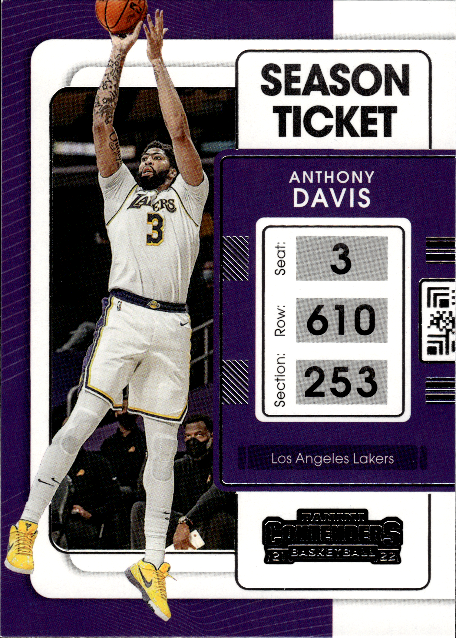 Anthony Davis - Panini Contenders Season Ticket 2021-22, Nr. 72 (Art.-Nr. SG103665)
