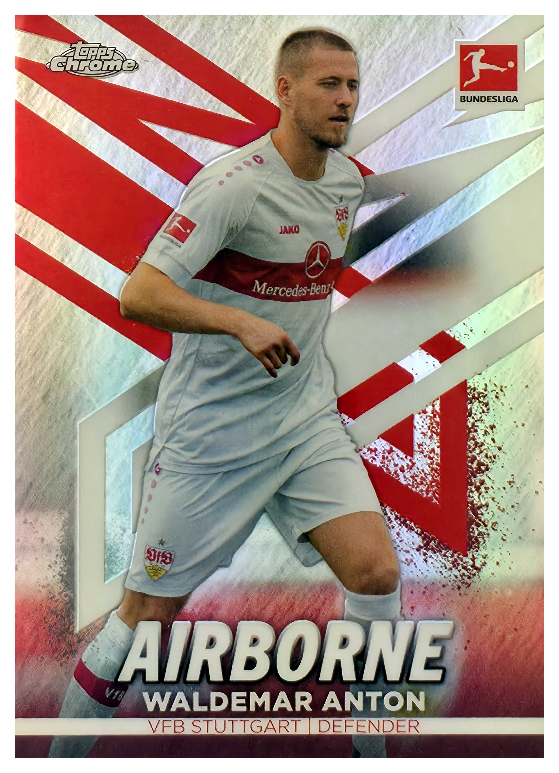 Waldemar Anton - Topps Chrome Bundesliga Airborne 2022-23, Nr. AB-WA – Insert (Art.-Nr. SG108009)