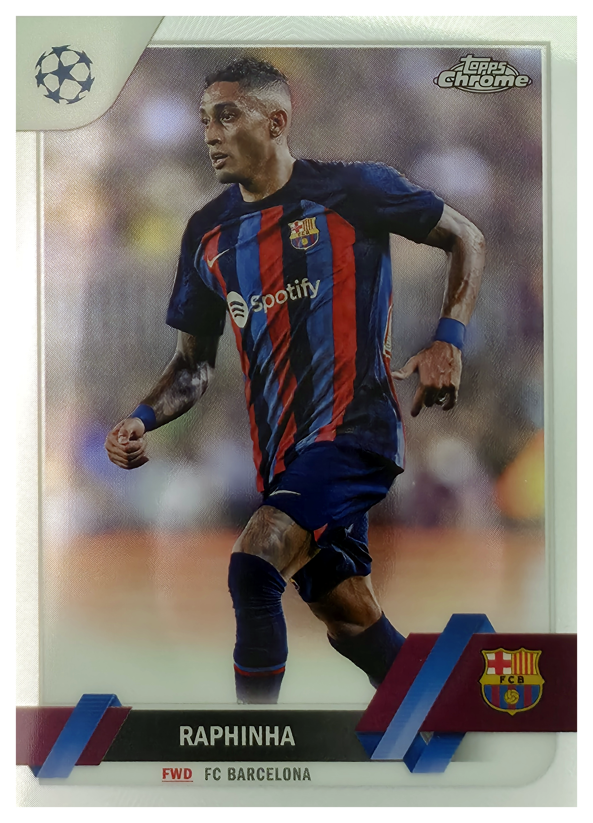 Raphinha - Topps Chrome UEFA Club Competitions Base Set 2022-23, Nr. 164 (Art.-Nr. SG105795)