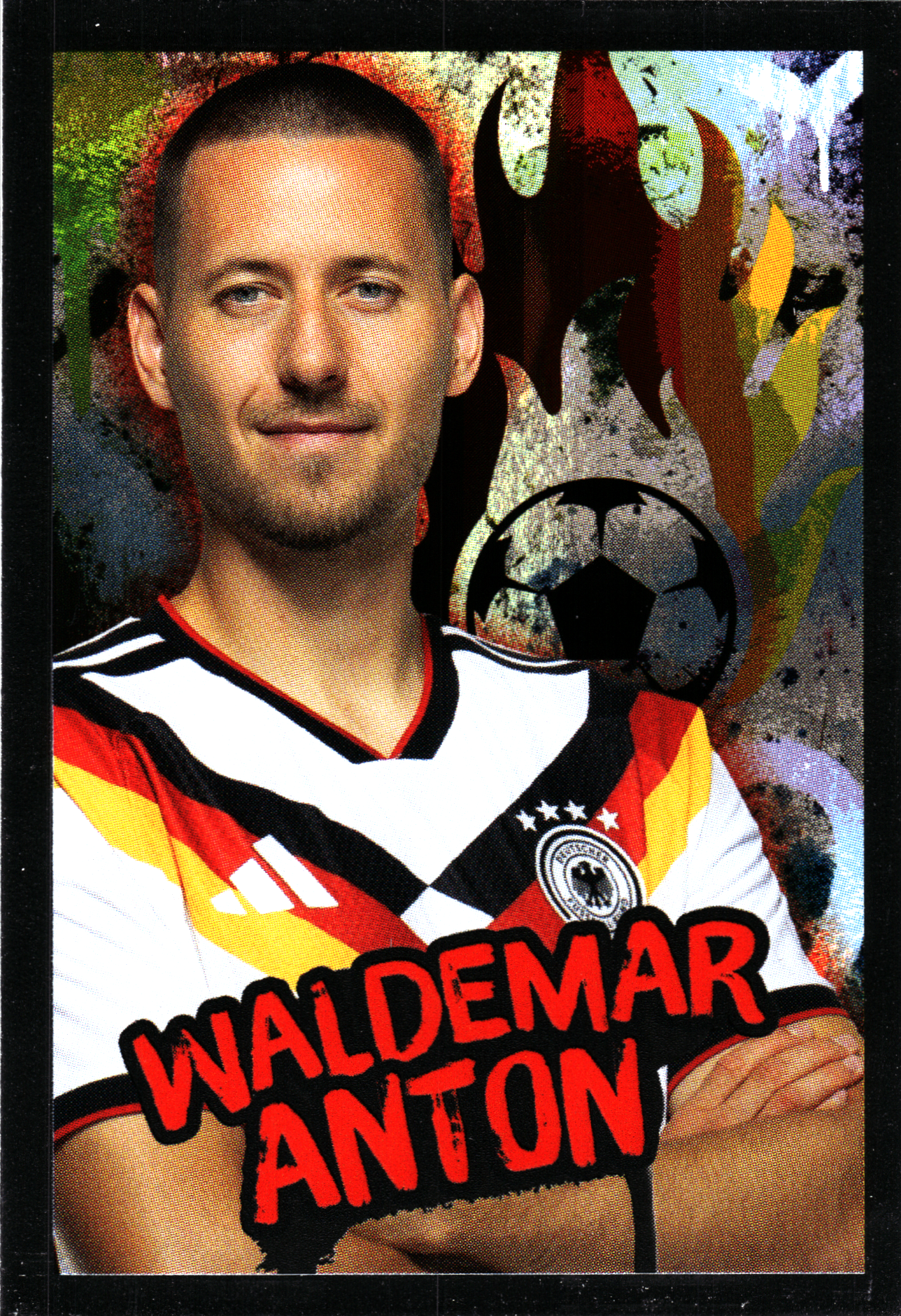 Waldemar Anton - Panini FIFA World Cup DFB-Sammelkarten 2026, Nr. 66 – Chrome (Art.-Nr. SG102521)