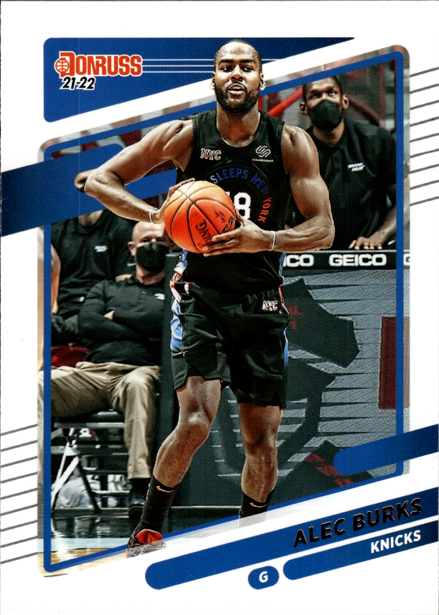 Alec Burks - Panini Donruss Base Set 2021-22, Nr. 92 (Art.-Nr. SG105659)