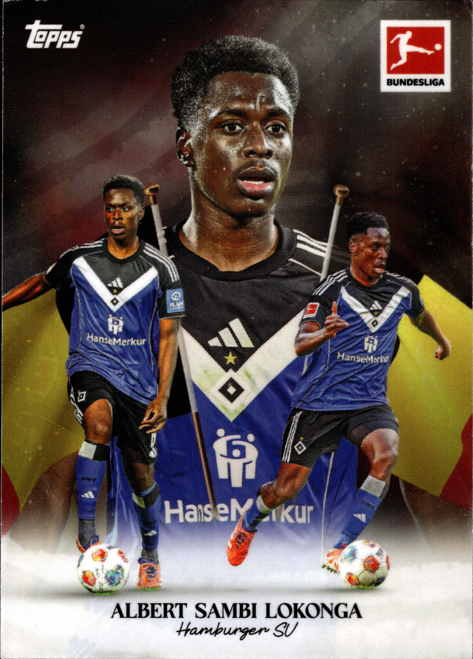 Albert Sambi Lokonga - Topps Bundesliga International Stars Base Set 2025-26 (Art.-Nr. SG110024)