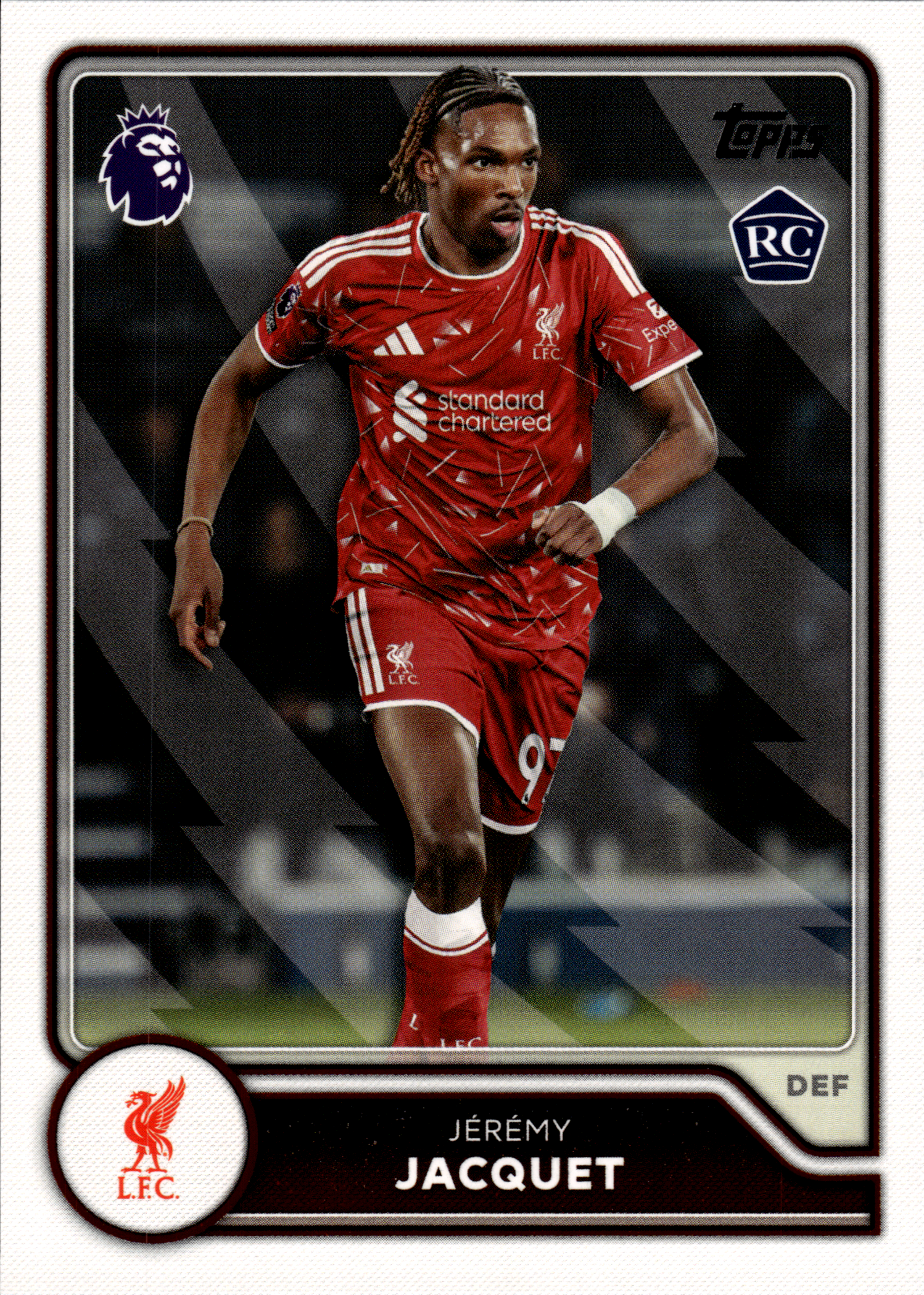 Jérémy Jacquet - Topps Flagship Premier League Base Set 2026-27, Nr. 161 – Rookie Card (Art.-Nr. SG104690)