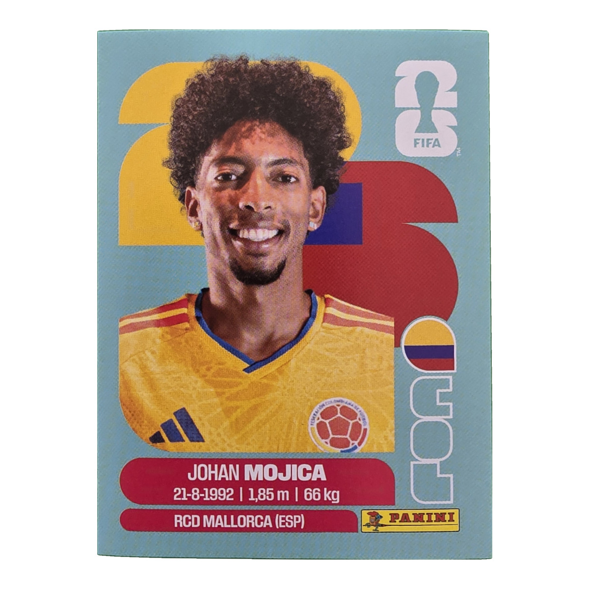 Johan Mojica - Kolumbien, FIFA WM 2026, Nr. COL7