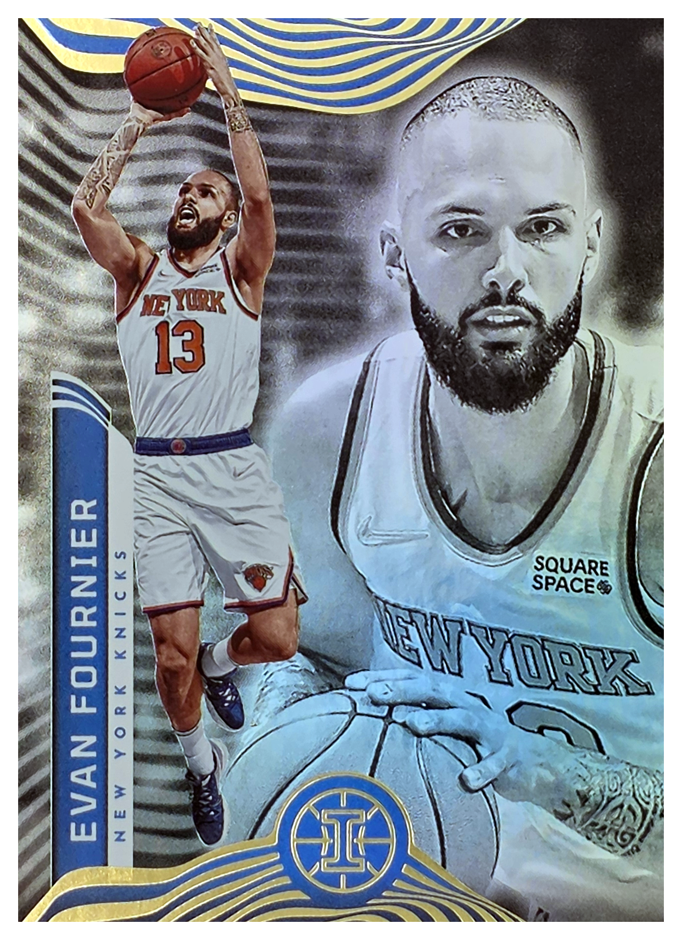 Evan Fournier - Panini Illusions Base Set 2021-22, Nr. 11 (Art.-Nr. SG104169)