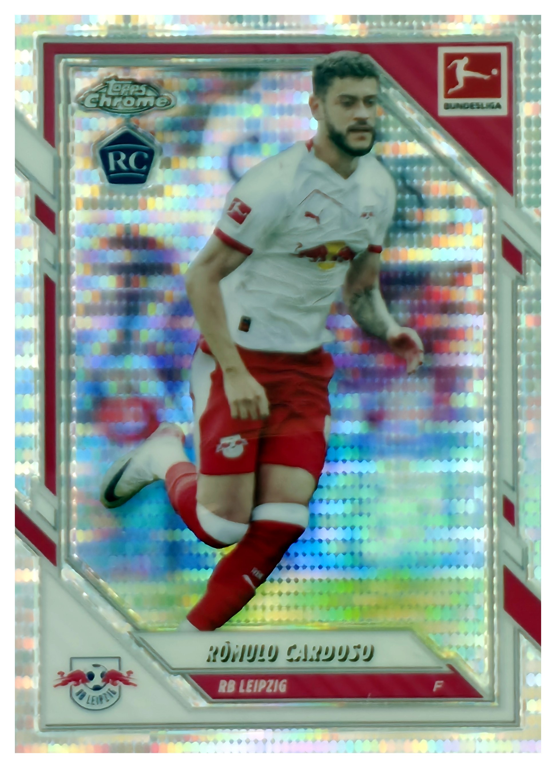 Rômulo Cardoso - Topps Chrome Bundesliga Base Set 2025-26, Nr. 55 – Rookie Card, Pulsar Refractor (Art.-Nr. SG109486)