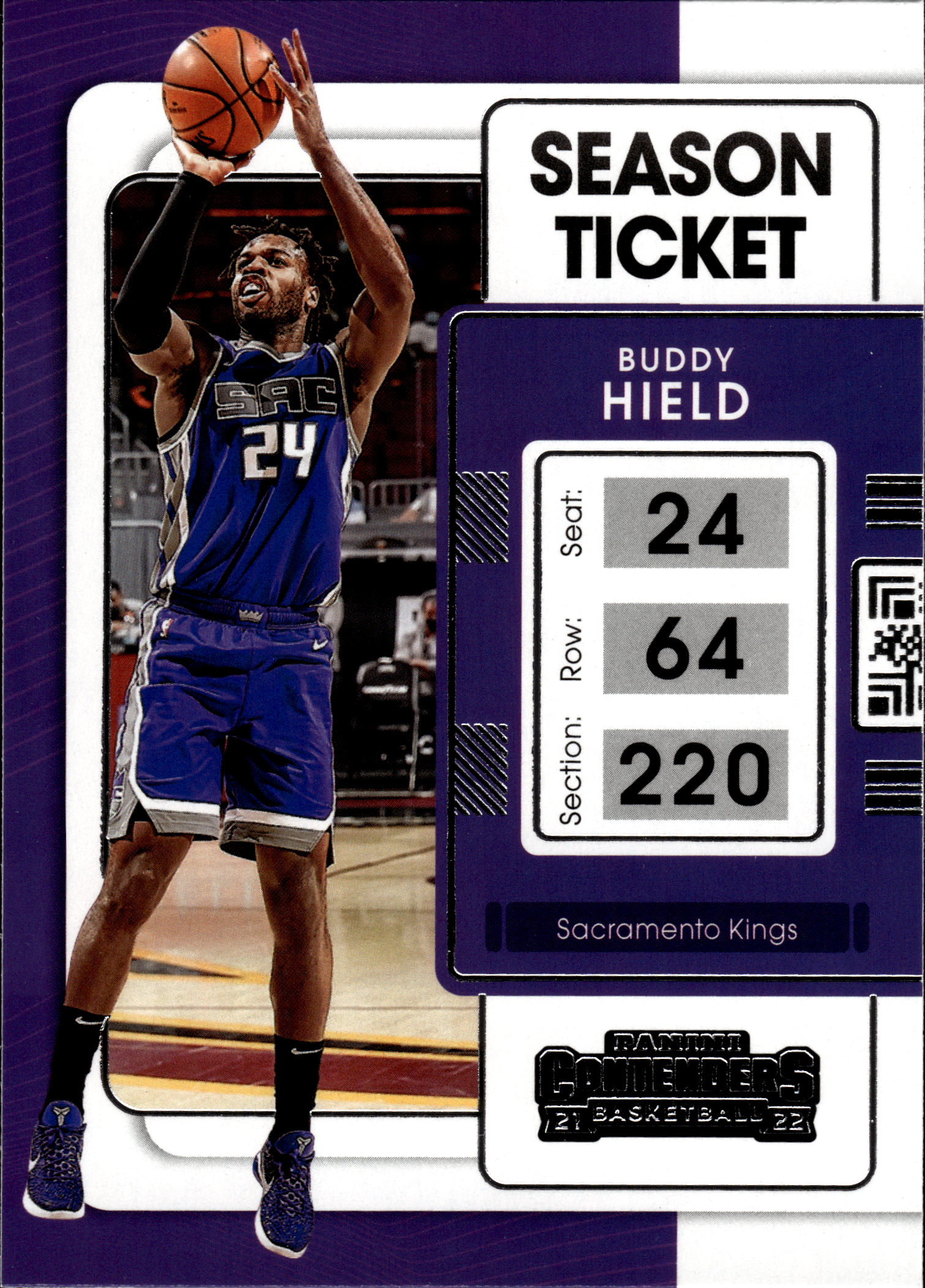 Buddy Hield - Panini Contenders Season Ticket 2021-22, Nr. 69 (Art.-Nr. SG103710)