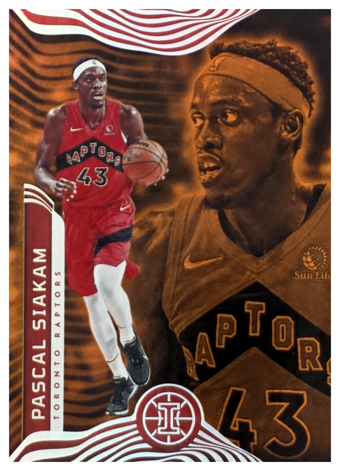 Pascal Siakam - Panini Illusions Base Set 2021-22, Nr. 19 – Trophy Collection Orange (Art.-Nr. SG104246)
