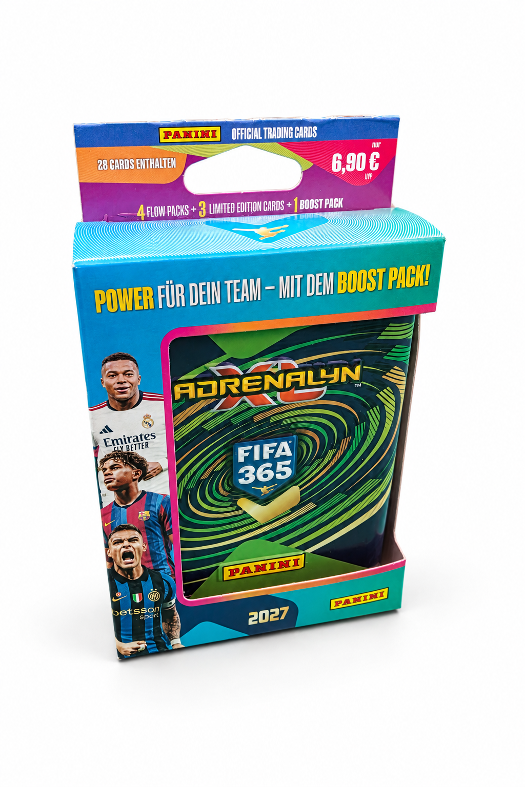 Panini FIFA 365 2026/2027 Adrenalyn XL – POCKET TIN 4 (Adrenalyn XL FIFA 365 Base Set)