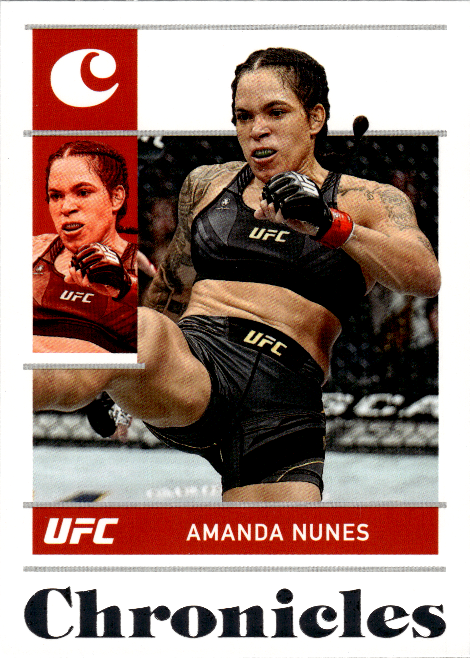 Amanda Nunes - Panini Chronicles UFC Base Set 2022, Nr. 49 (Art.-Nr. SG104014)