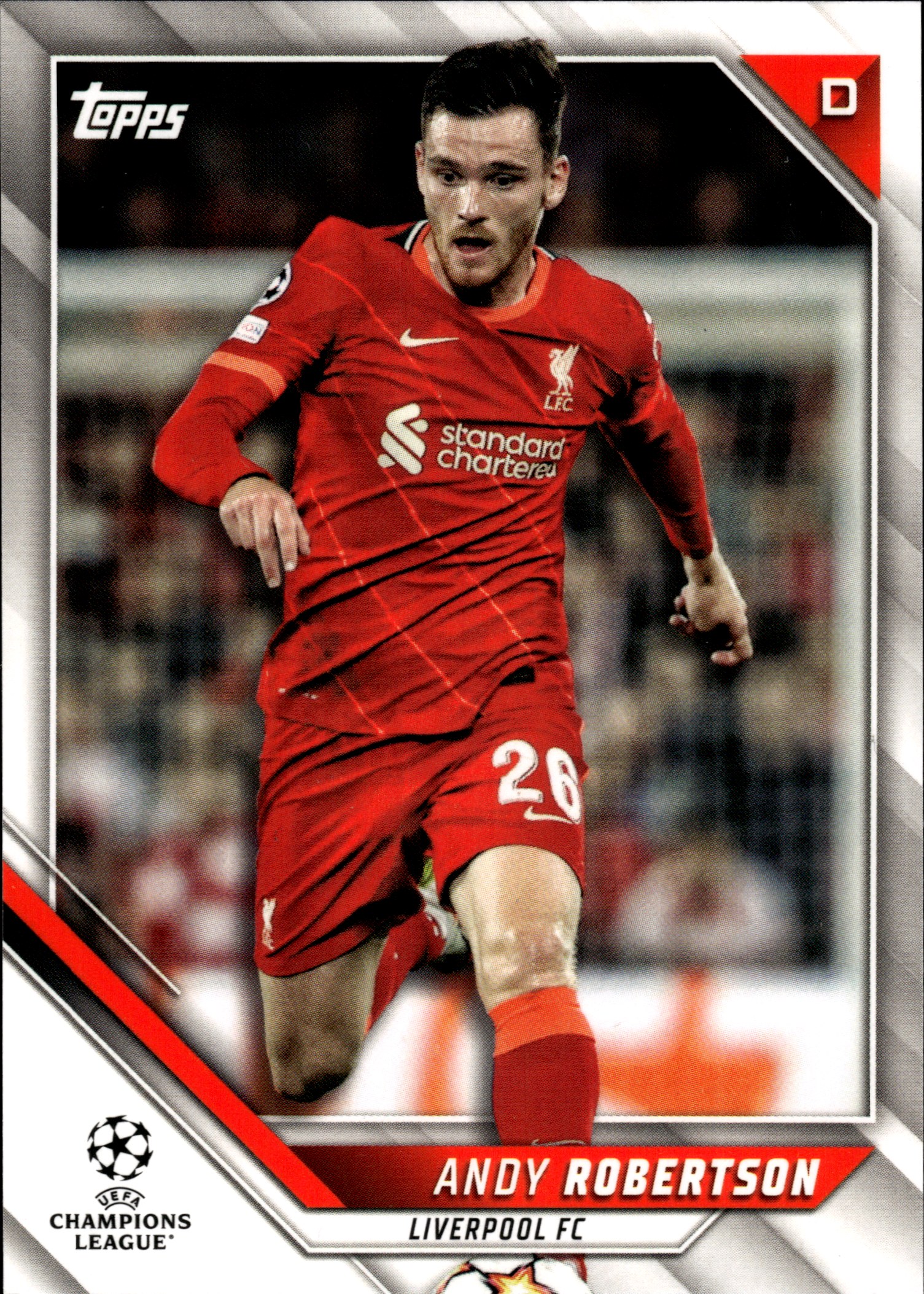 Andy Robertson - Topps UEFA Champions League Base Set 2021-22, Nr. 120 (Art.-Nr. SG110005)