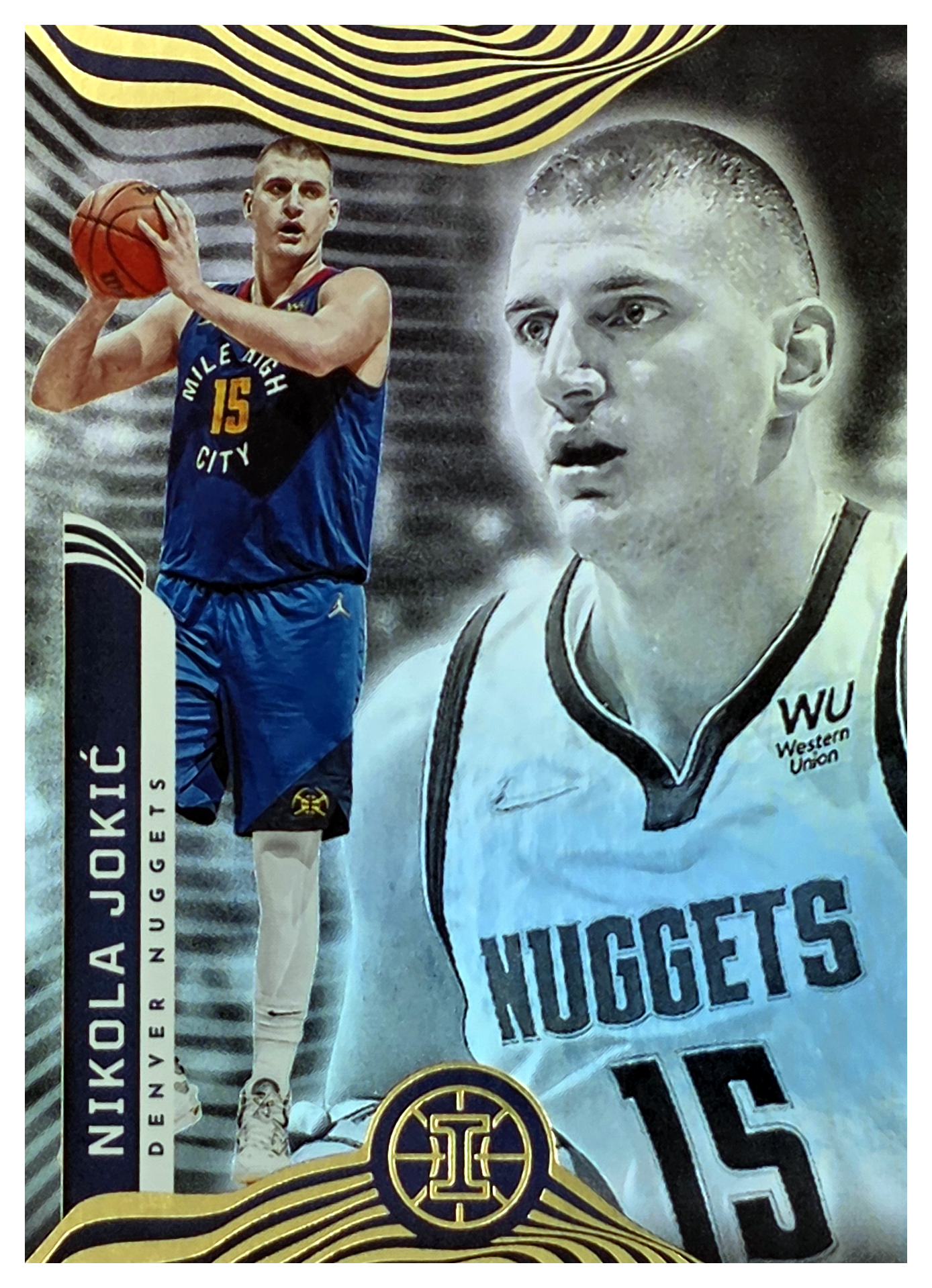 Nikola Jokić - Panini Illusions Base Set 2021-22, Nr. 21 (Art.-Nr. SG104108)