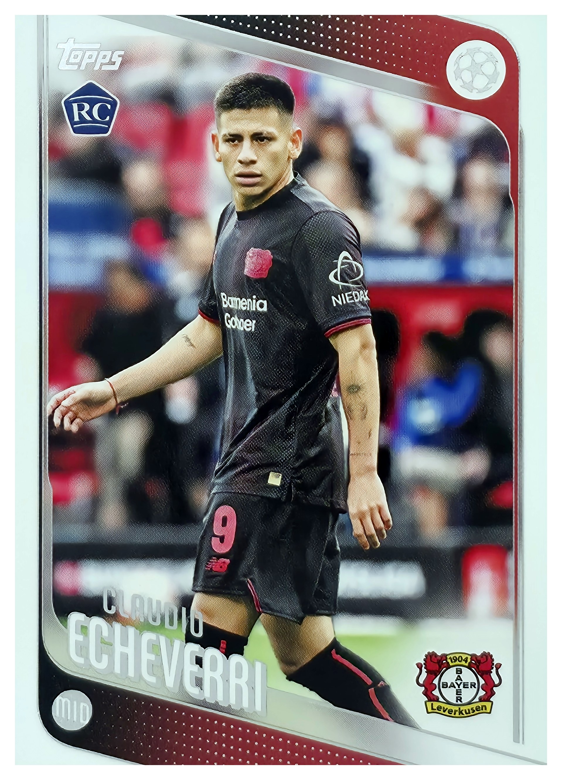 Claudio Echeverri - Topps UEFA Club Competitions Base Set 2025-26, Nr. 84 – Rookie Card (Art.-Nr. SG107684)
