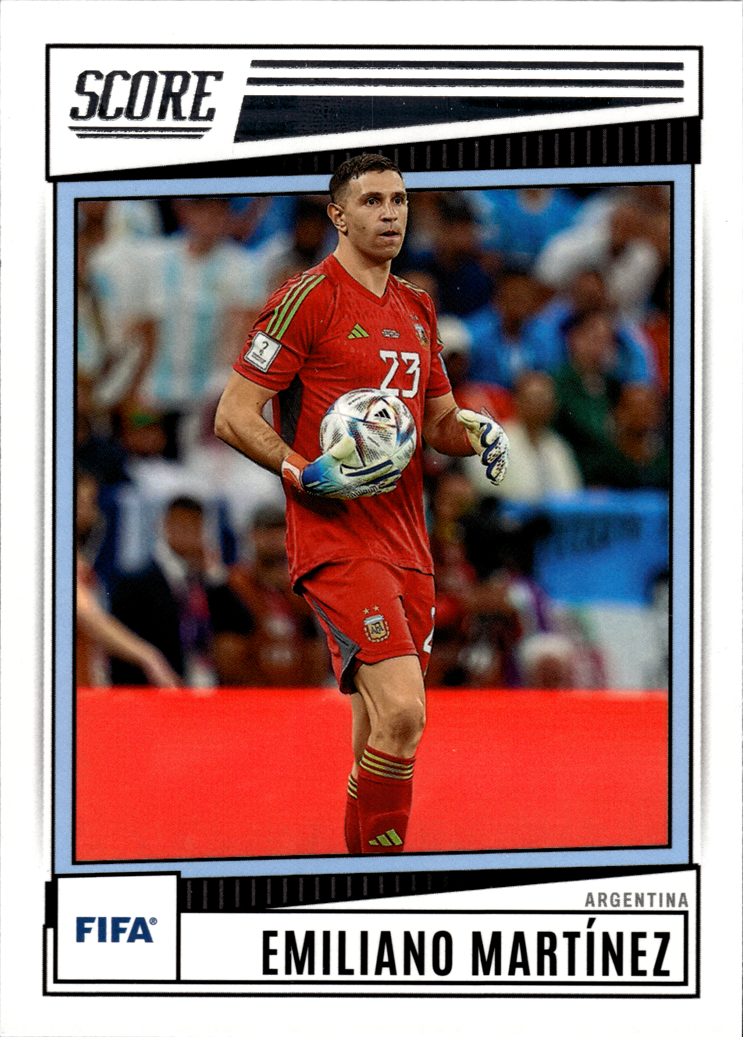 Emiliano Martínez - Panini Score FIFA Base Set 2022-23, Nr. 12 (Art.-Nr. SG102536)