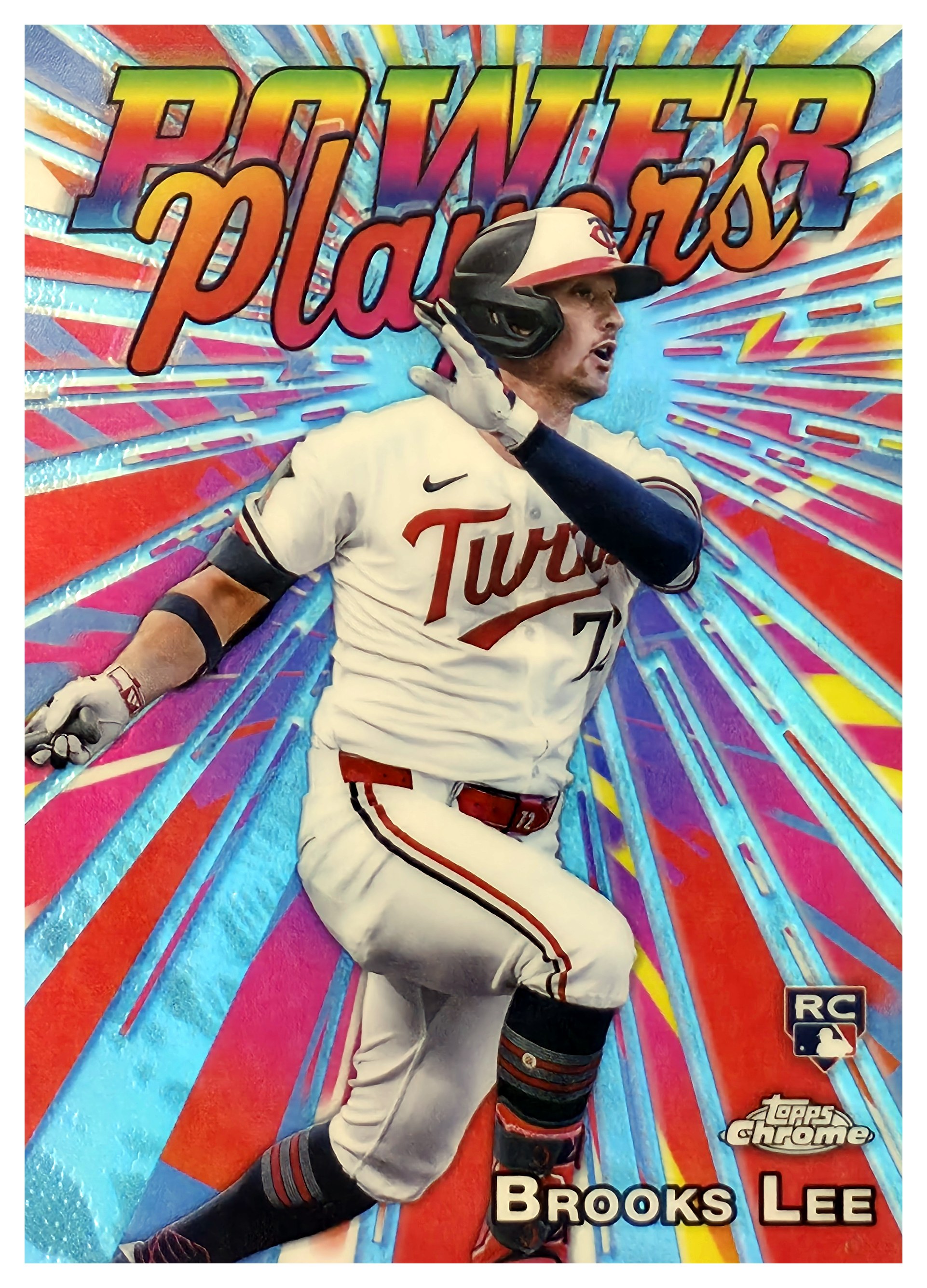 Brooks Lee - Topps Chrome Power Players 2025, Nr. PP-23 – Rookie Card (Art.-Nr. SG109069)